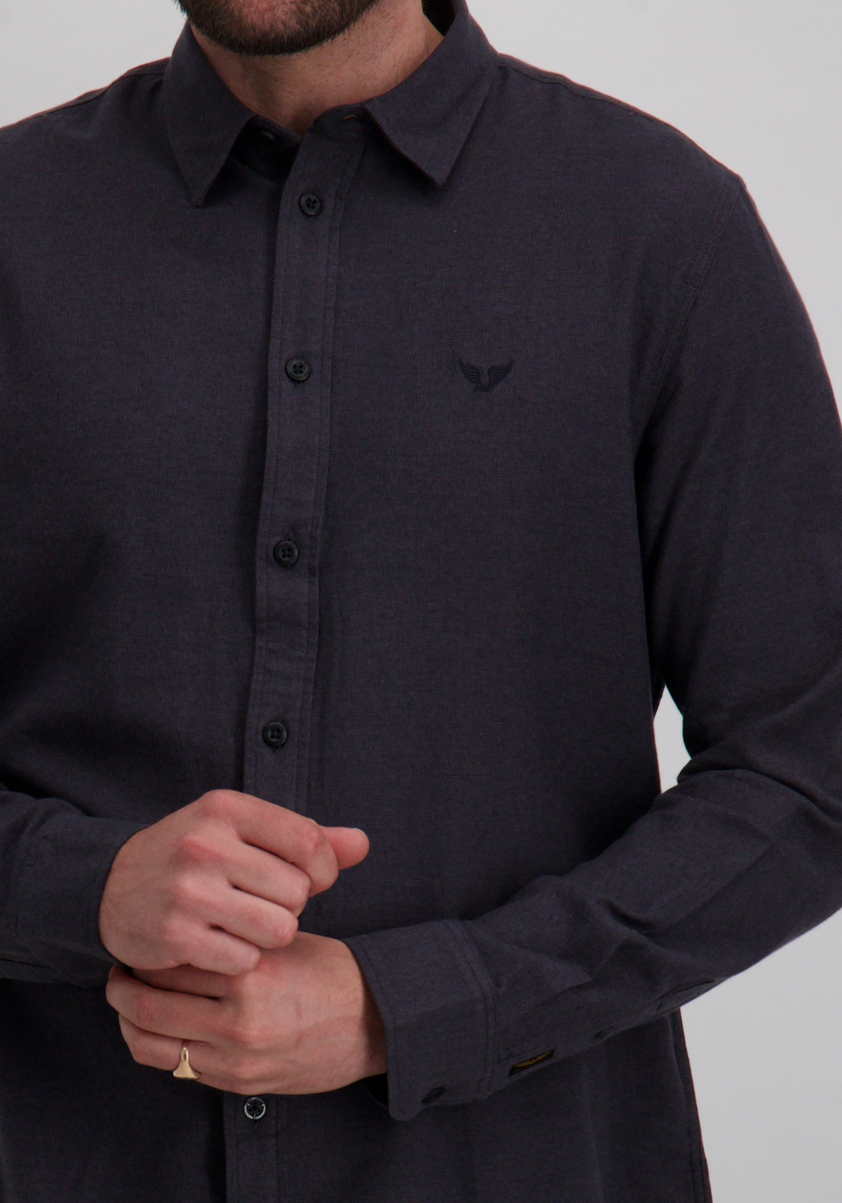 PME Legend Overhemd PSI2510202 Antraciet