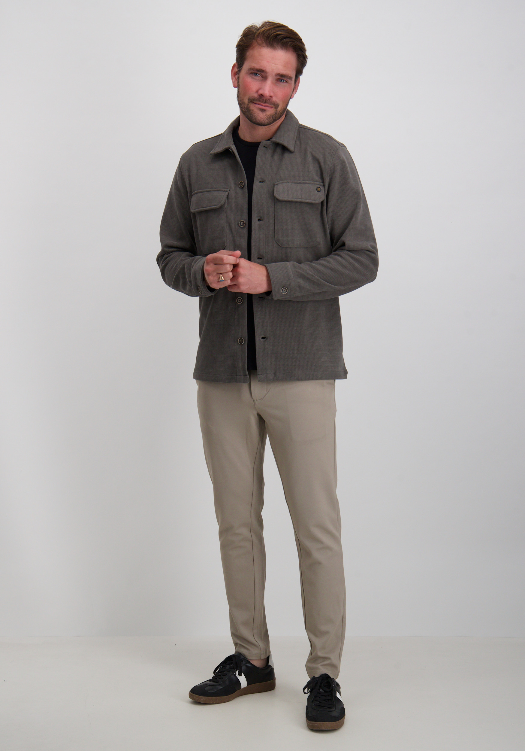 No Excess Overshirt Corduroy 29510806SN Grijs
