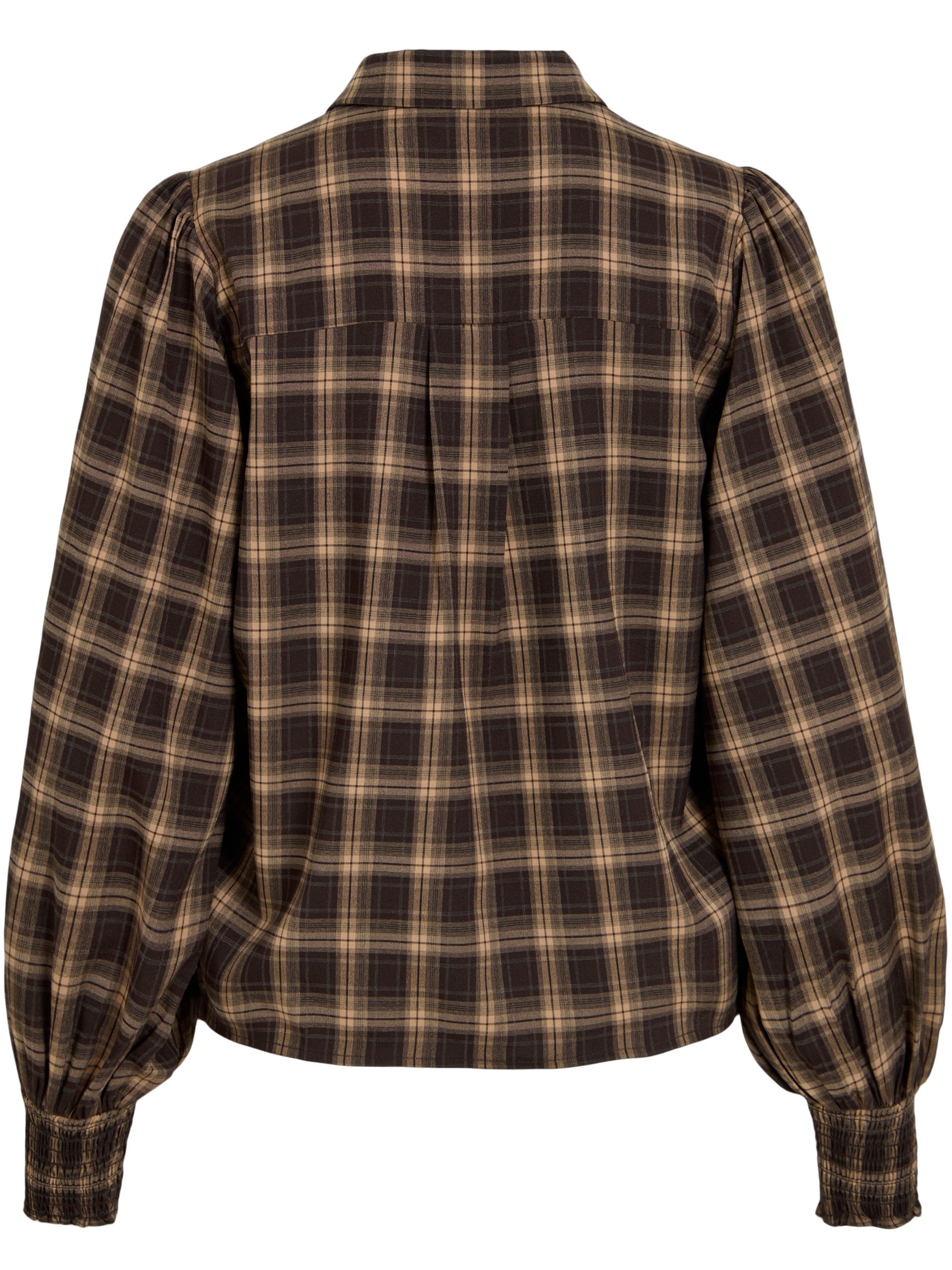 Vila Blouse Lene 14119875 Licht bruin