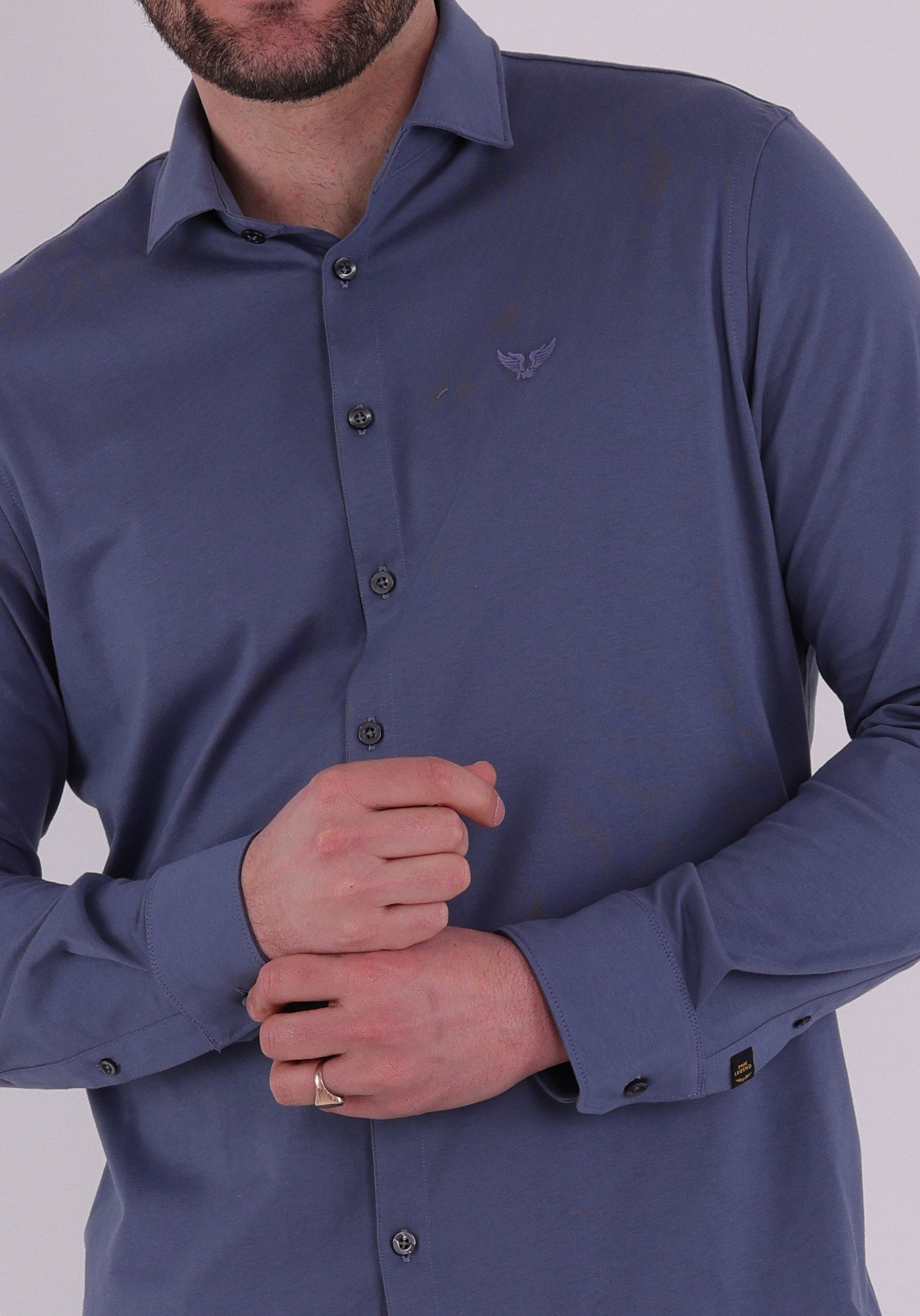 PME Legend Overhemd PSI2511234 Raf blauw