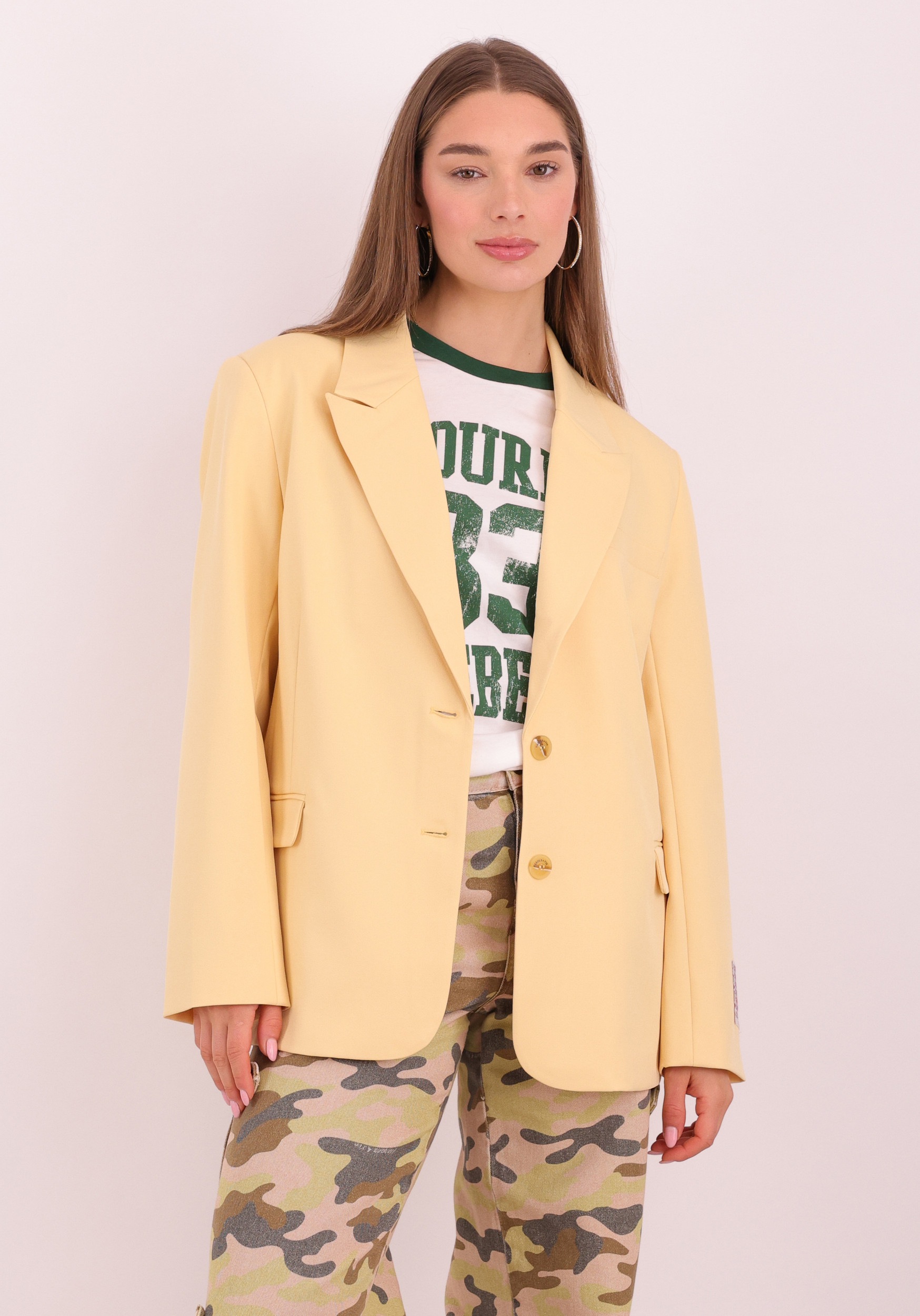 Harper & Yve Blazer Anna SS6N222 Licht geel