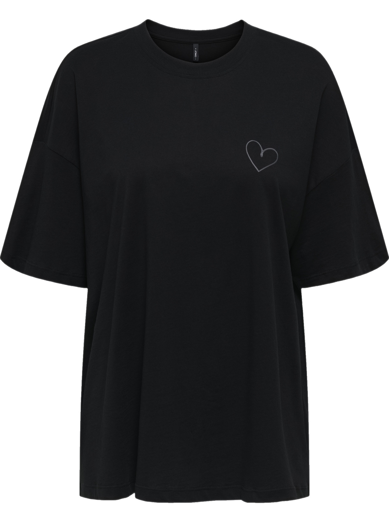 Only T-shirt Carrie 15351644 Zwart