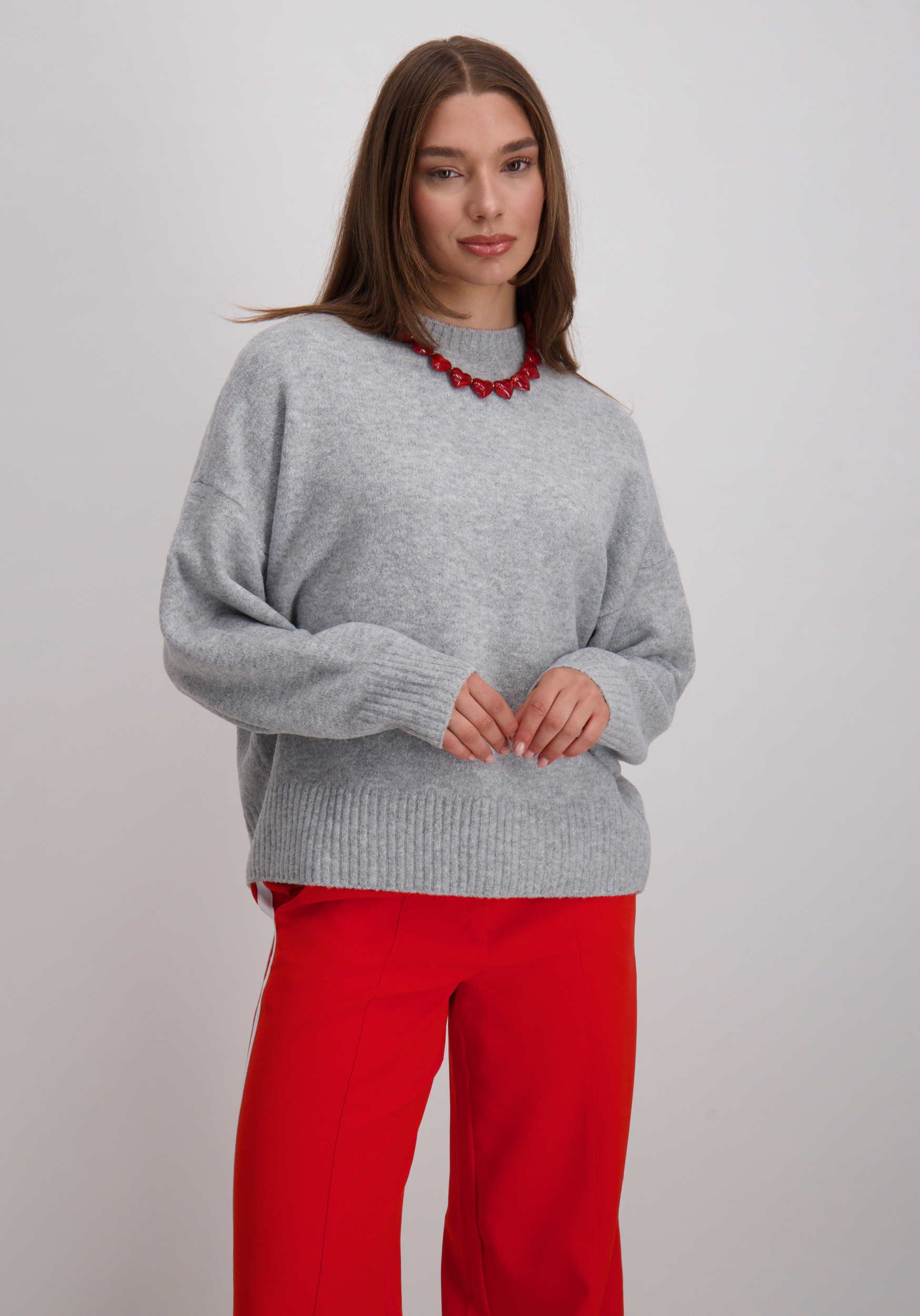 Vero moda Trui Boom 10320463 Licht grijs