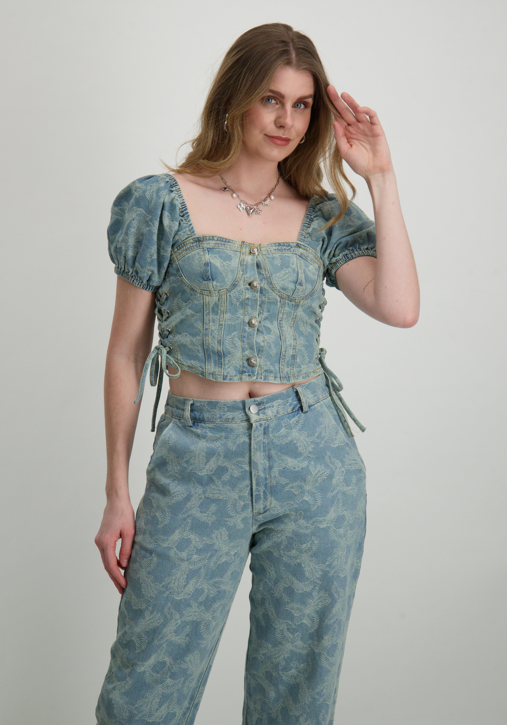 Amaya Amsterdam Top Jazzie Jazzie Blauw