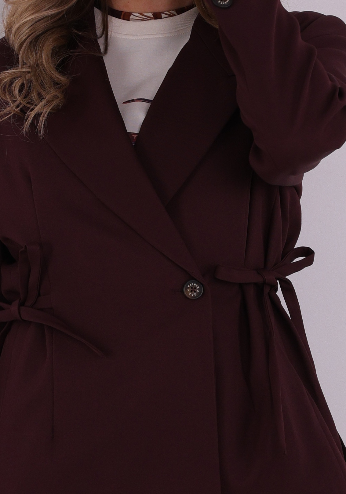 Harper & Yve Blazer Anina SS6N208 Donker Paars