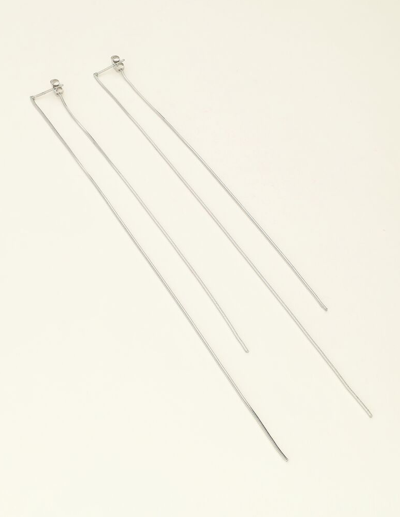 My Jewellery Oorbellen strings MJ09546 Zilver