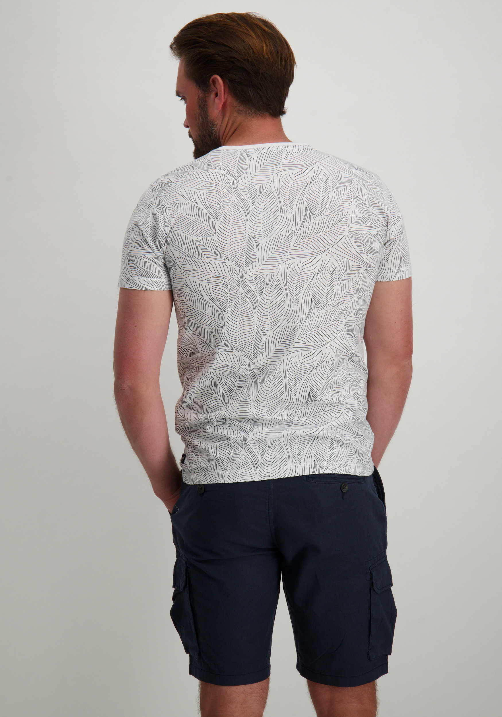 Petrol T-shirt M-1050-TSR116 Wit