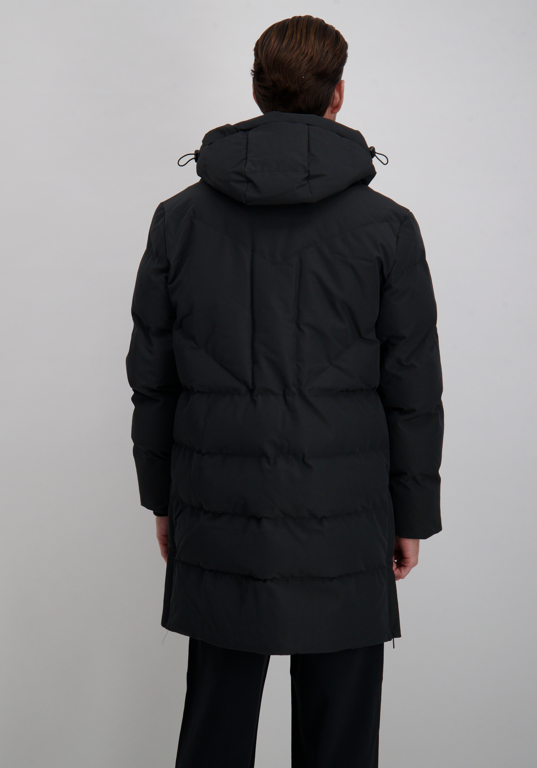 Off The Pitch Winterjas Ripstop OTP243052 Zwart