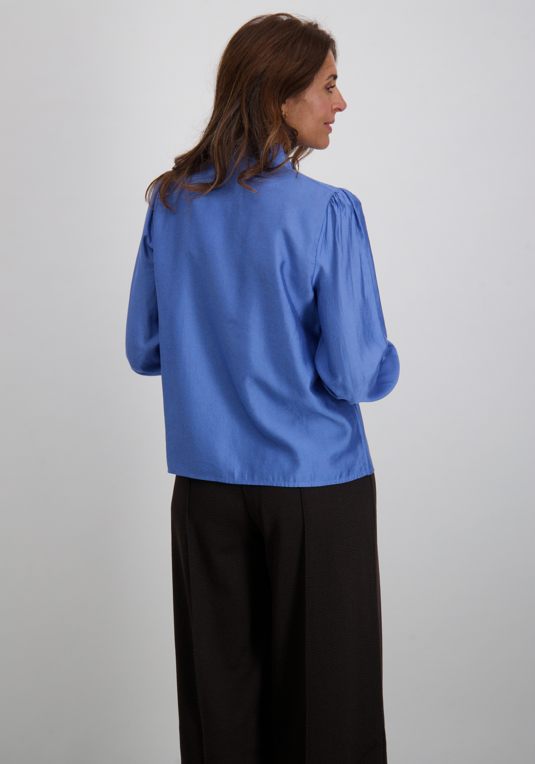 Ichi Blouse Karlani 20121887 Licht blauw