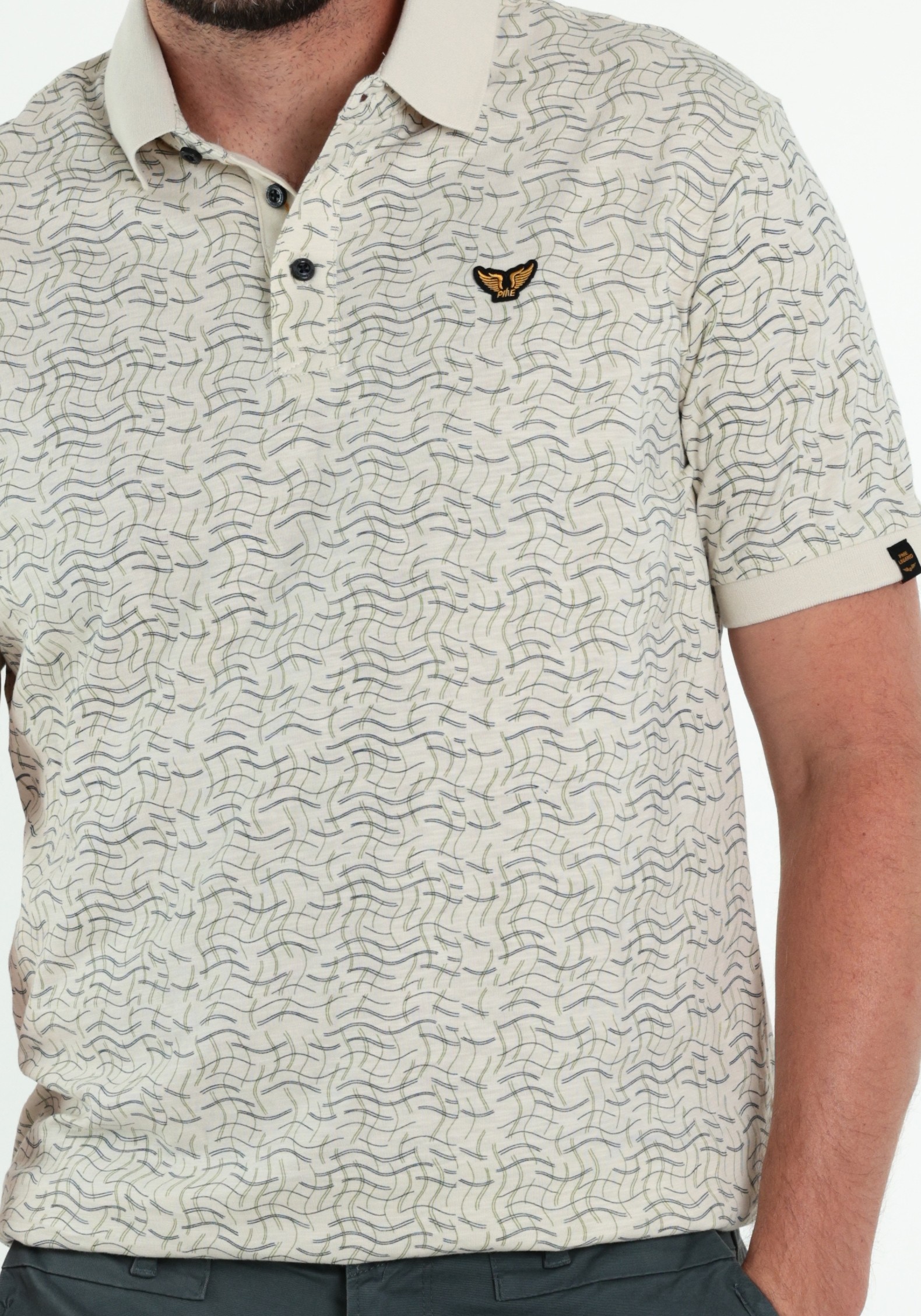 PME Legend Polo PPSS2606893 Ecru