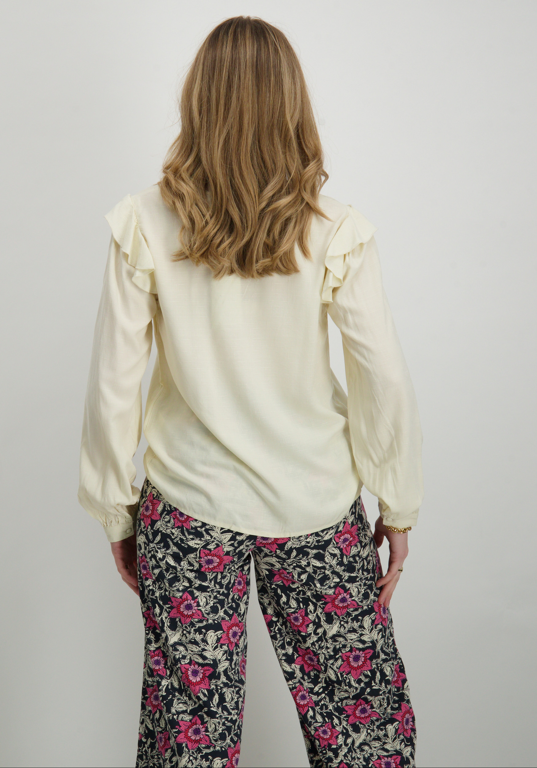 Vila Blouse Destina 14101043 Wolwit-ecru