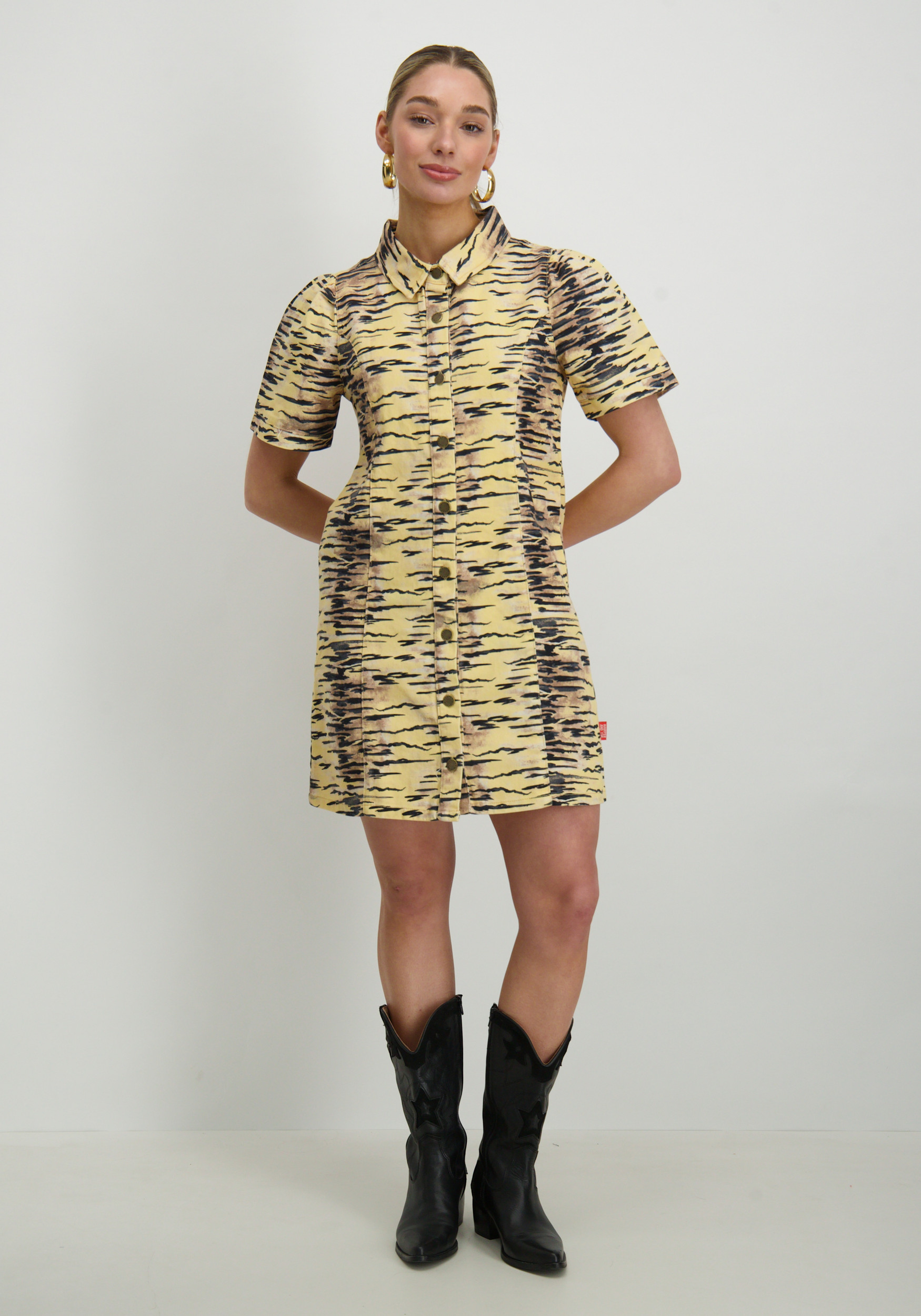 Harper & Yve Jurk Sarah SS25D900 Geel