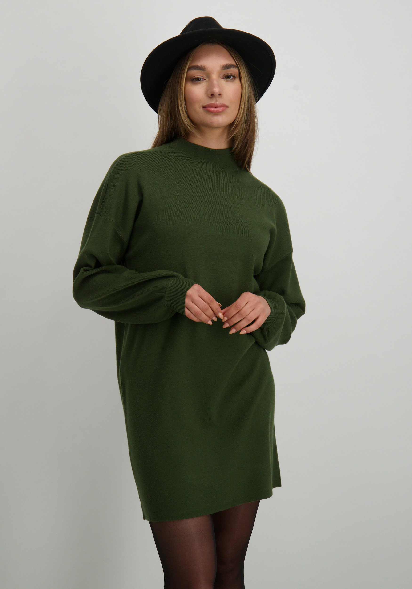 Vero moda Sweaterdress nancy 10249116 Donker groen