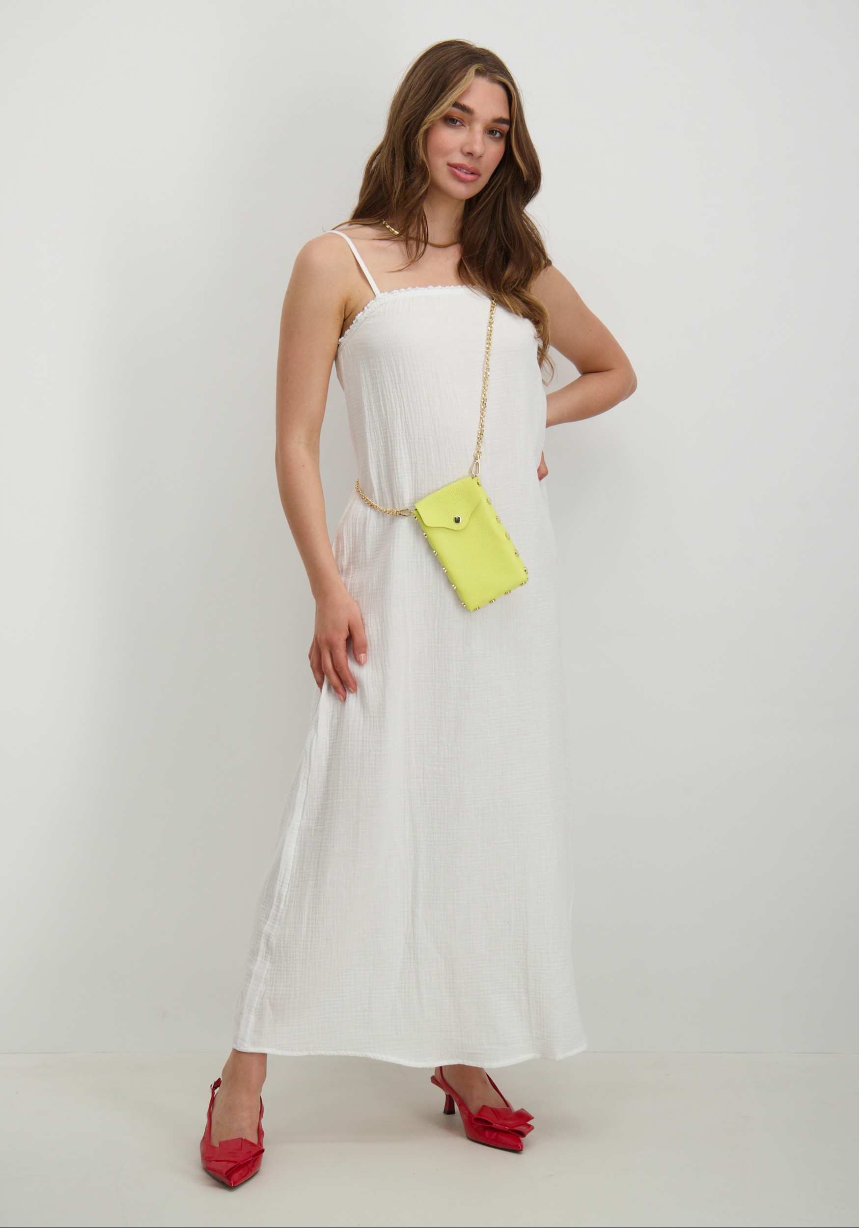 Vero moda Jurk Natali 10303704 Wit