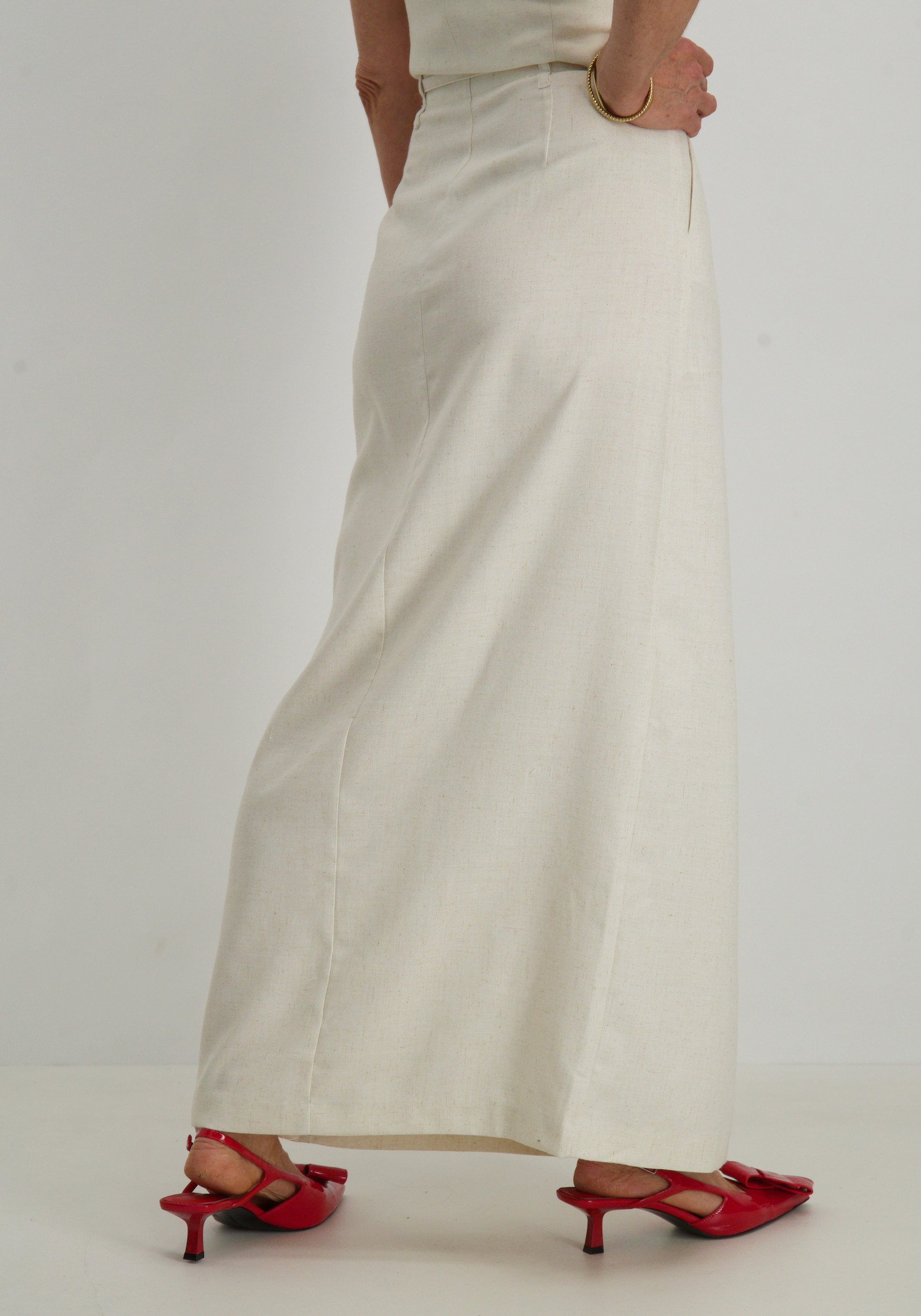 Vero moda Rok Florence 10306699 Ecru