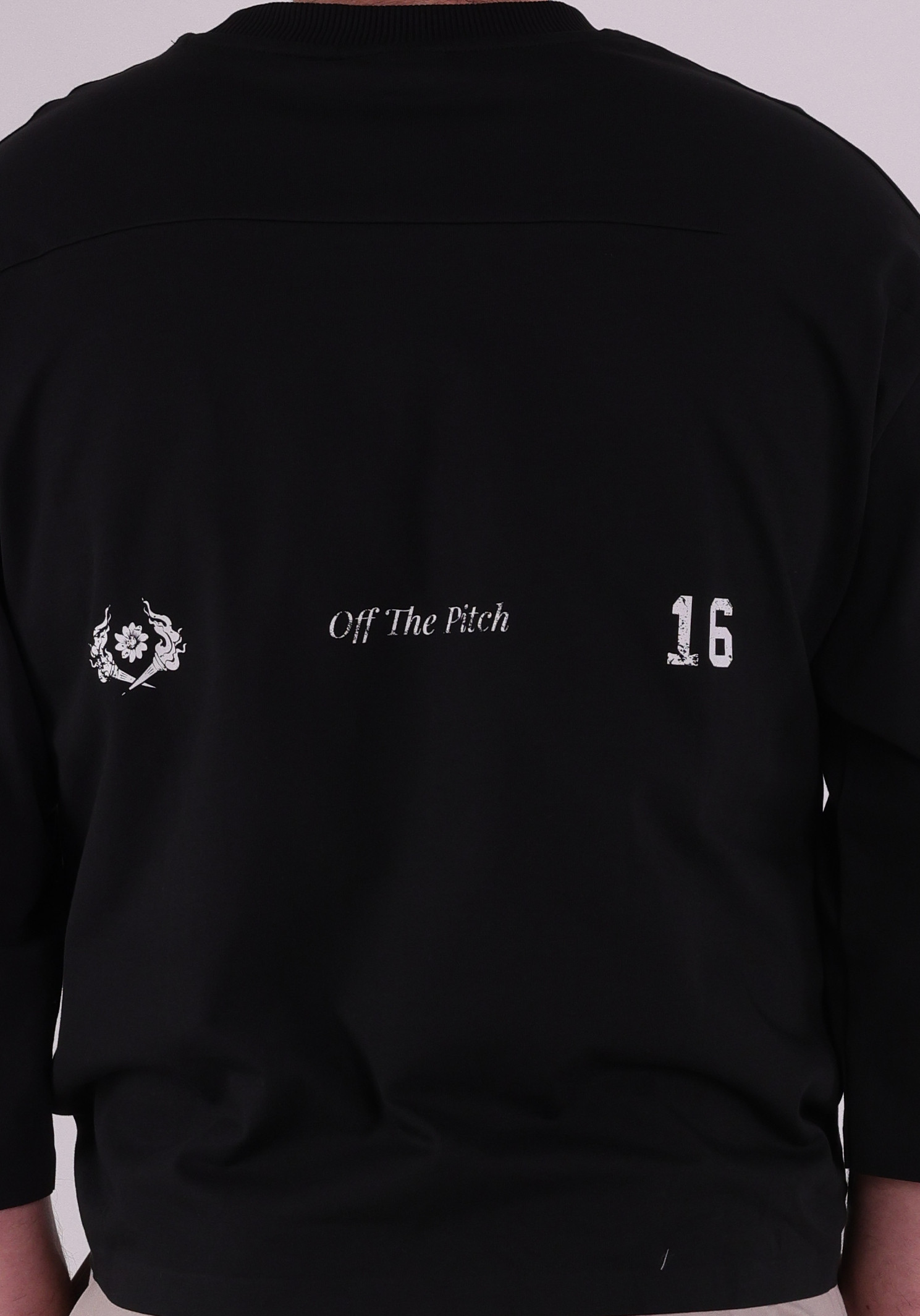 Off The Pitch T-Shirt Pitch pro raw edge OTP253402 Zwart