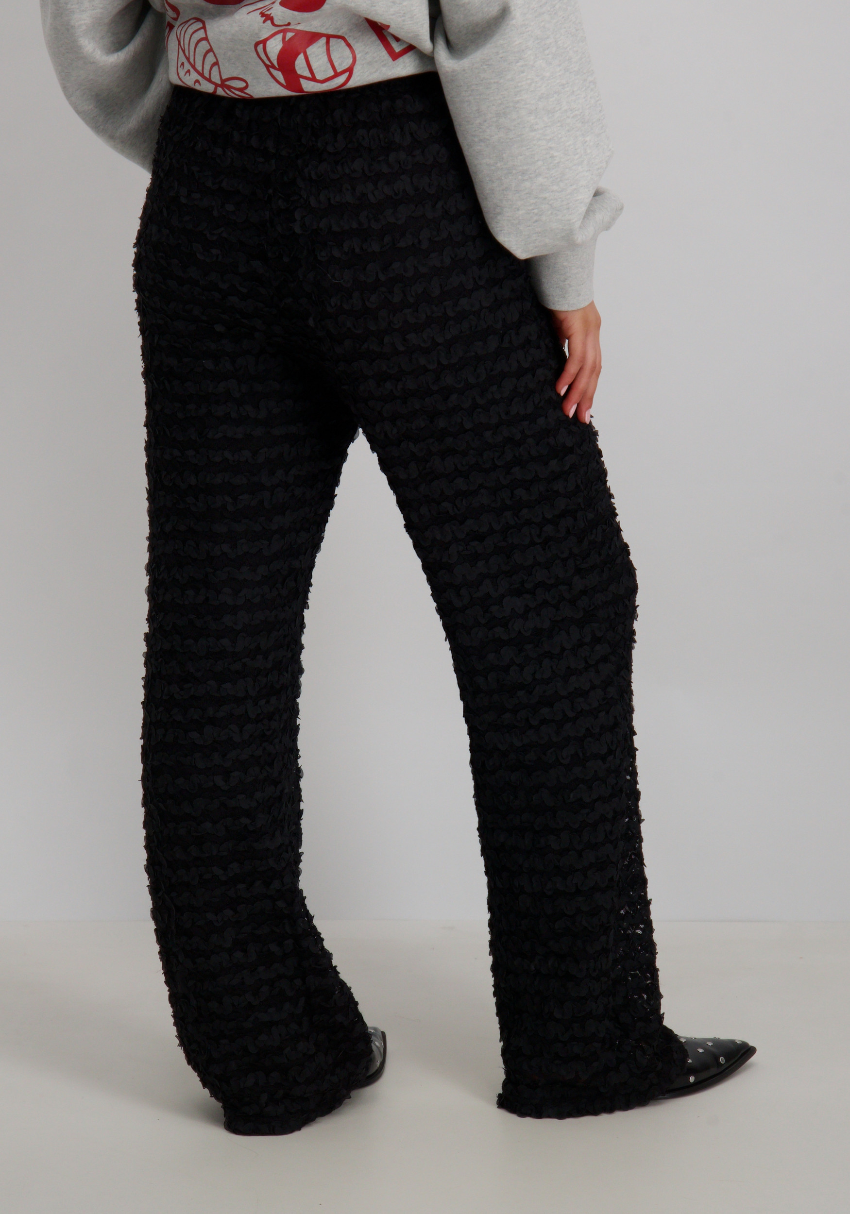 Amaya Amsterdam Broek Glace Zwart