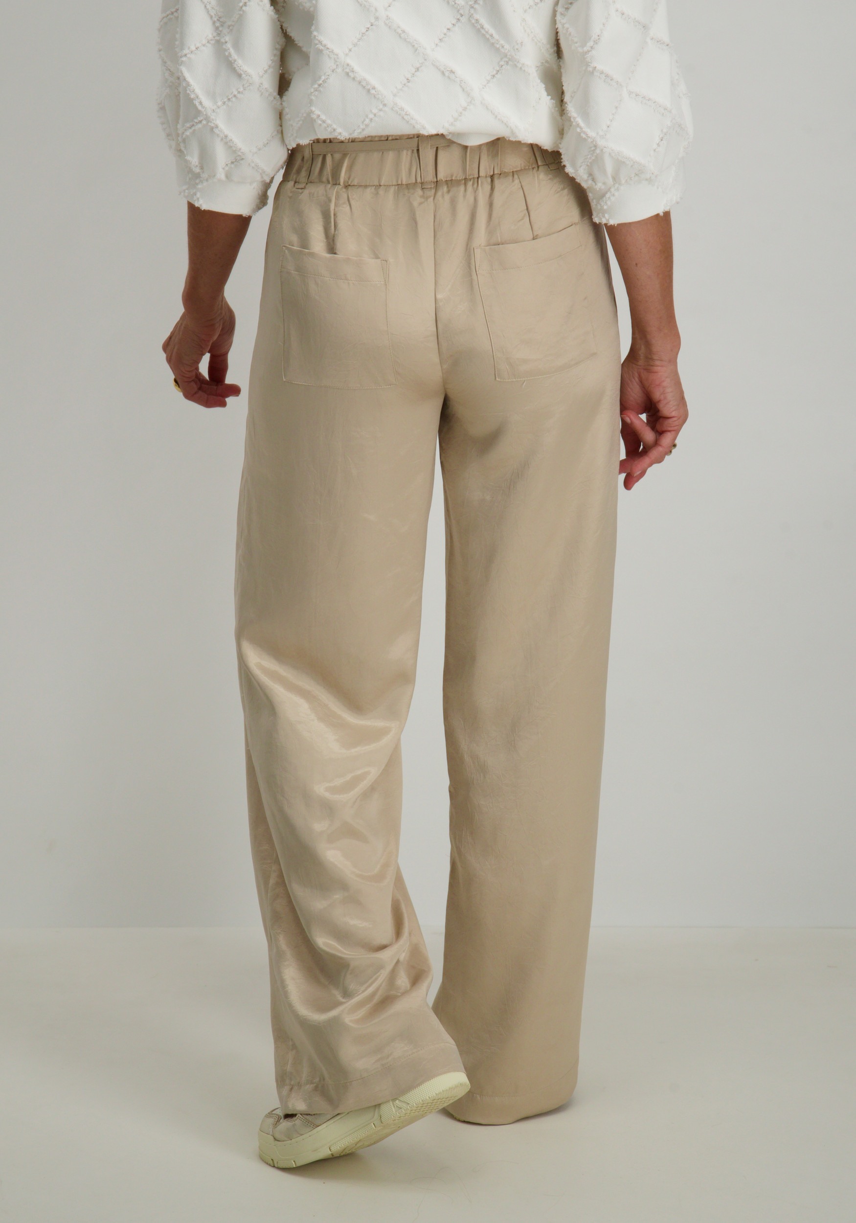 Tramontana Satin Broek C40-15-101 Beige