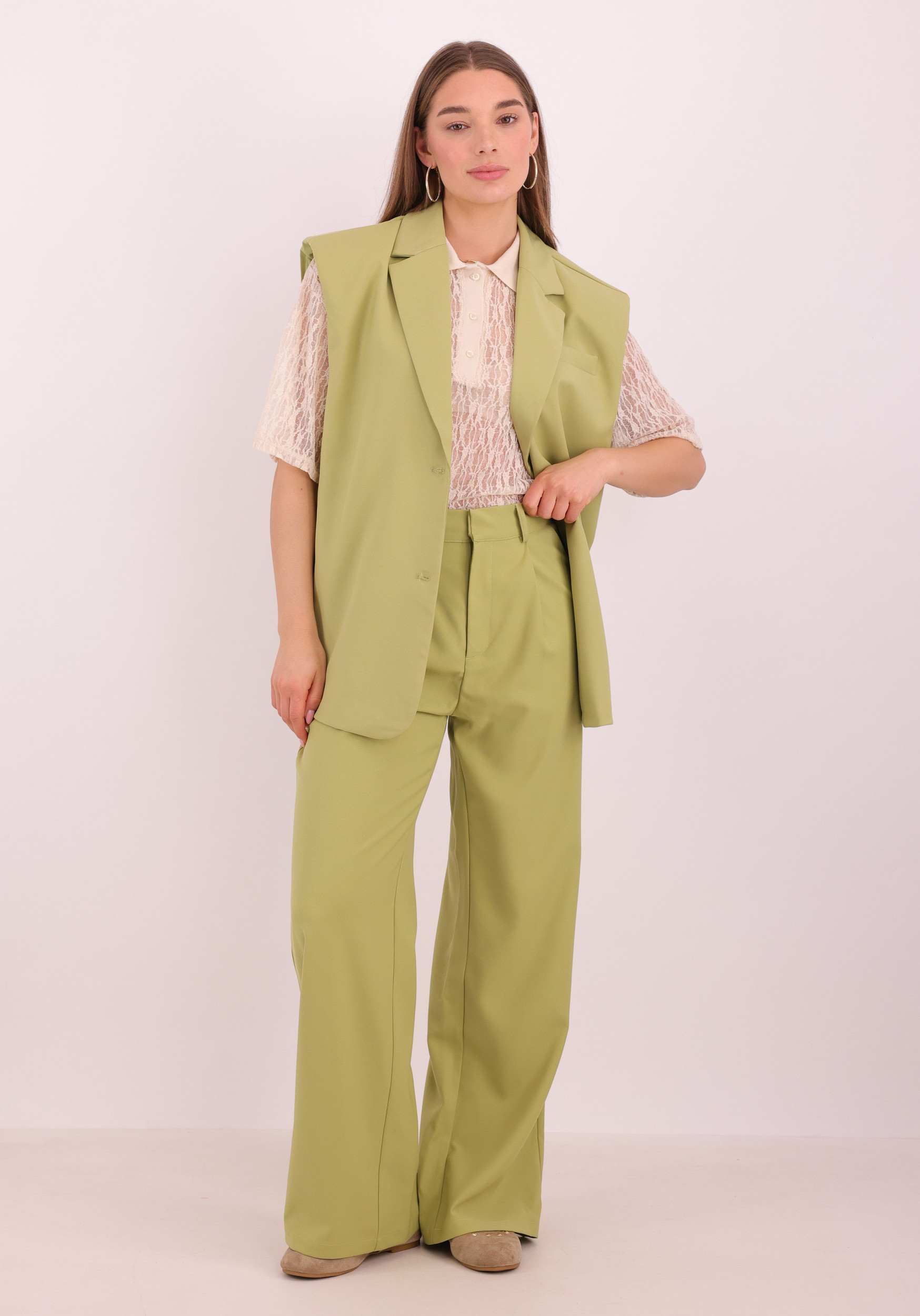 Refined Department Broek Puck R2603163987 Groen