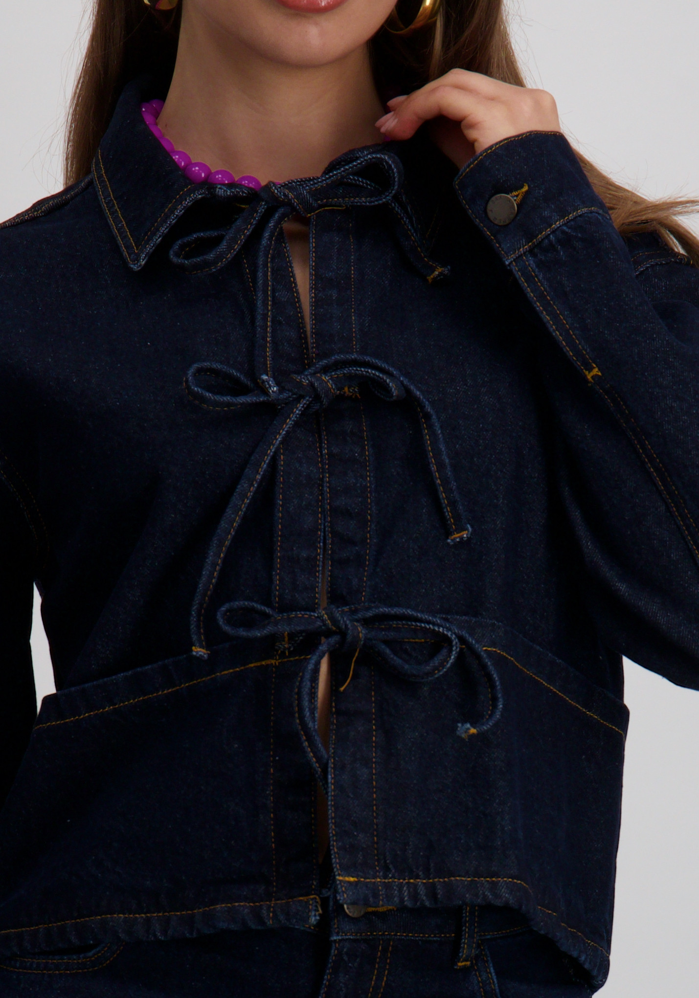 Harper & Yve Jacket Wally AW25R201 Donker blauw