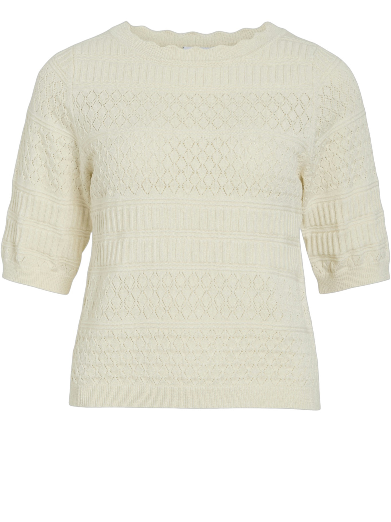 Vila Trui Milos 14114746 Wolwit-ecru