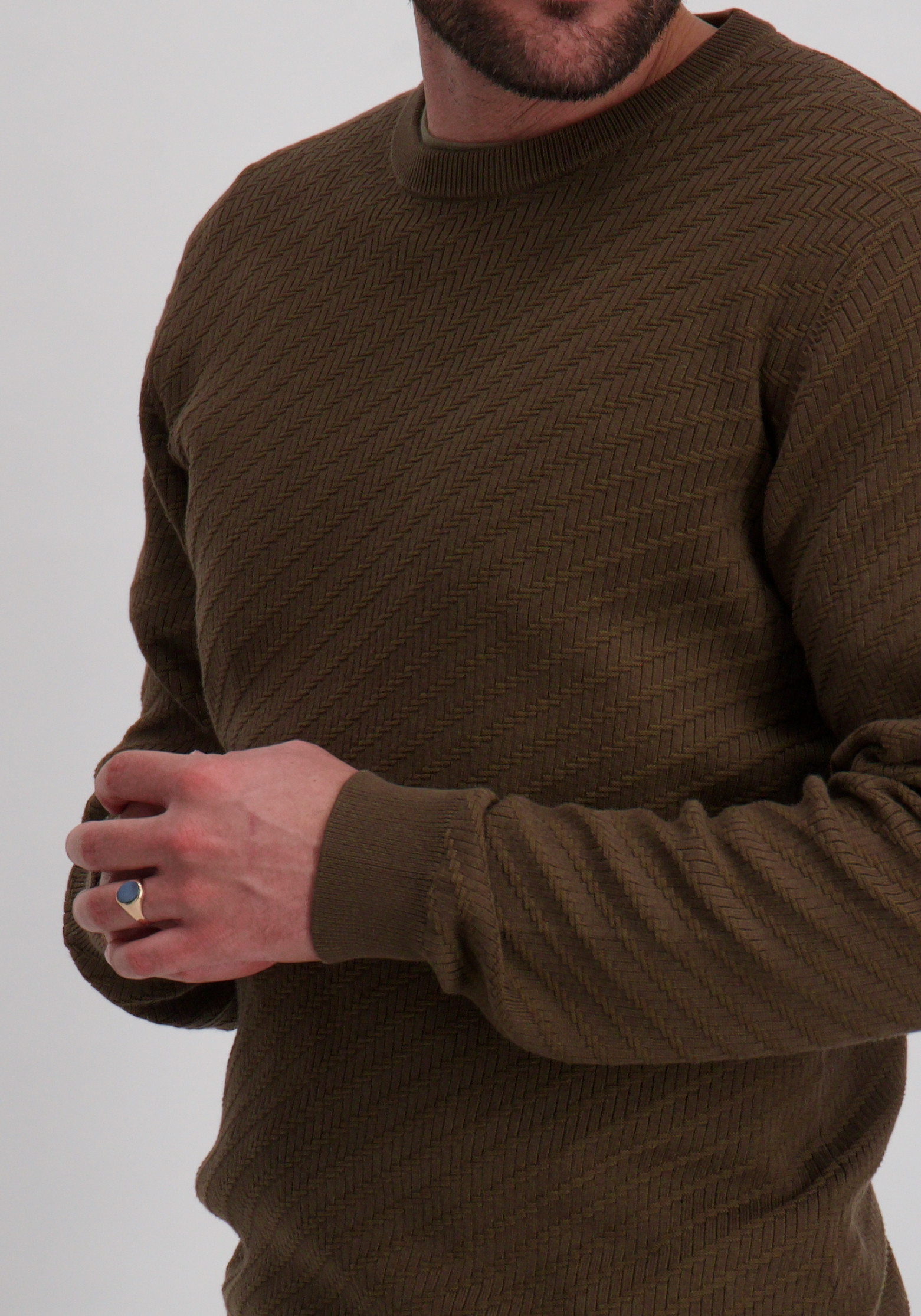 No Excess Trui 29230916 Taupe