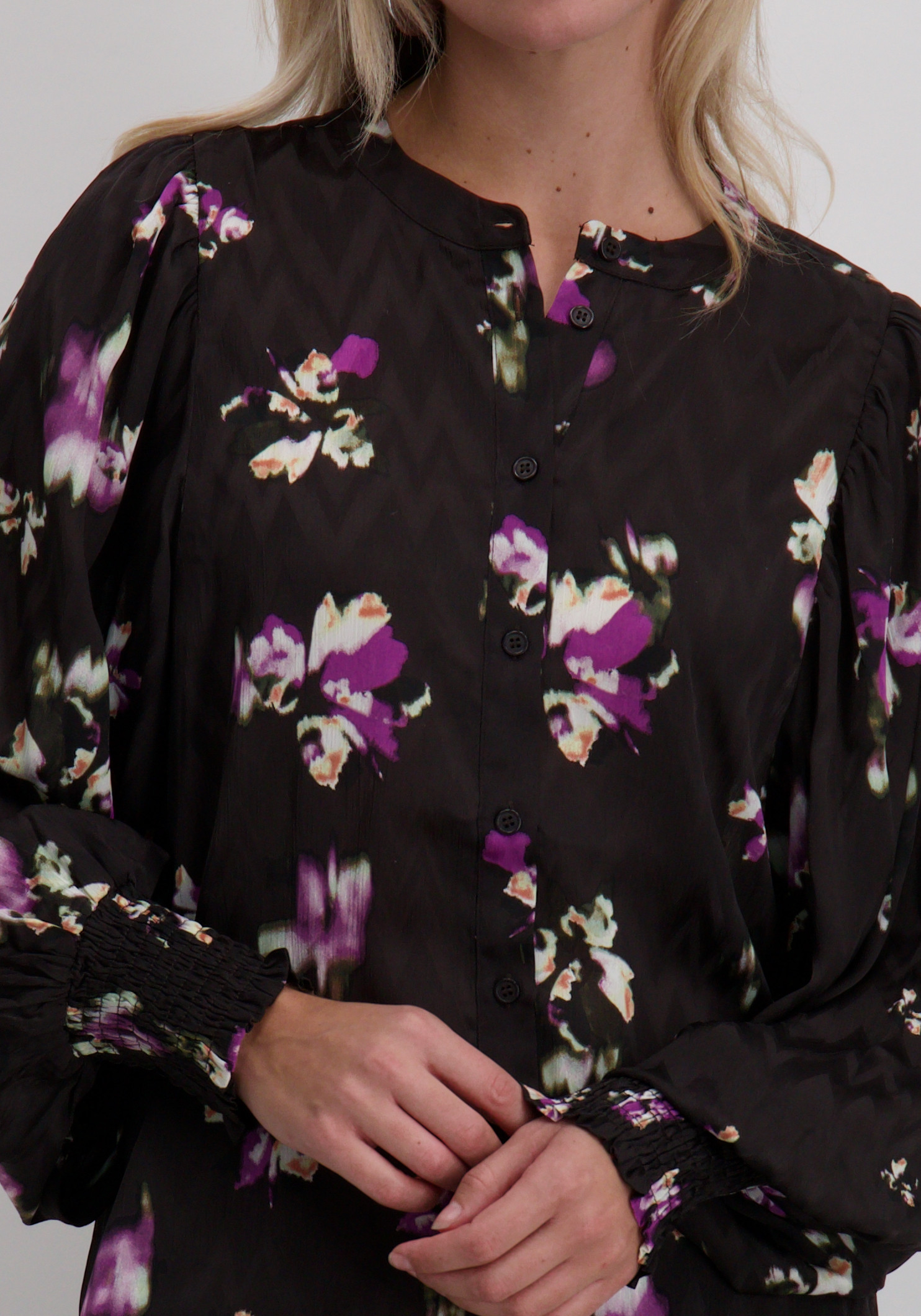 Kaffe Clothing Blouse Claire 10510804 Zwart