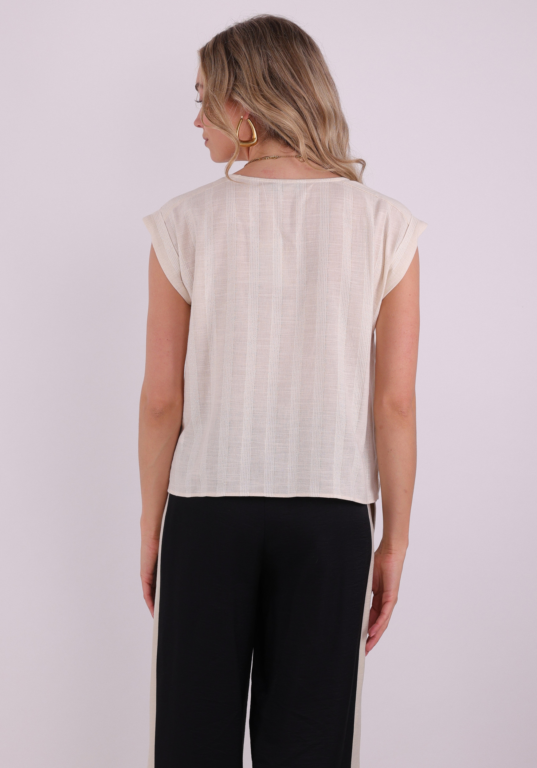 Geisha Top bow 63152-32 Zand