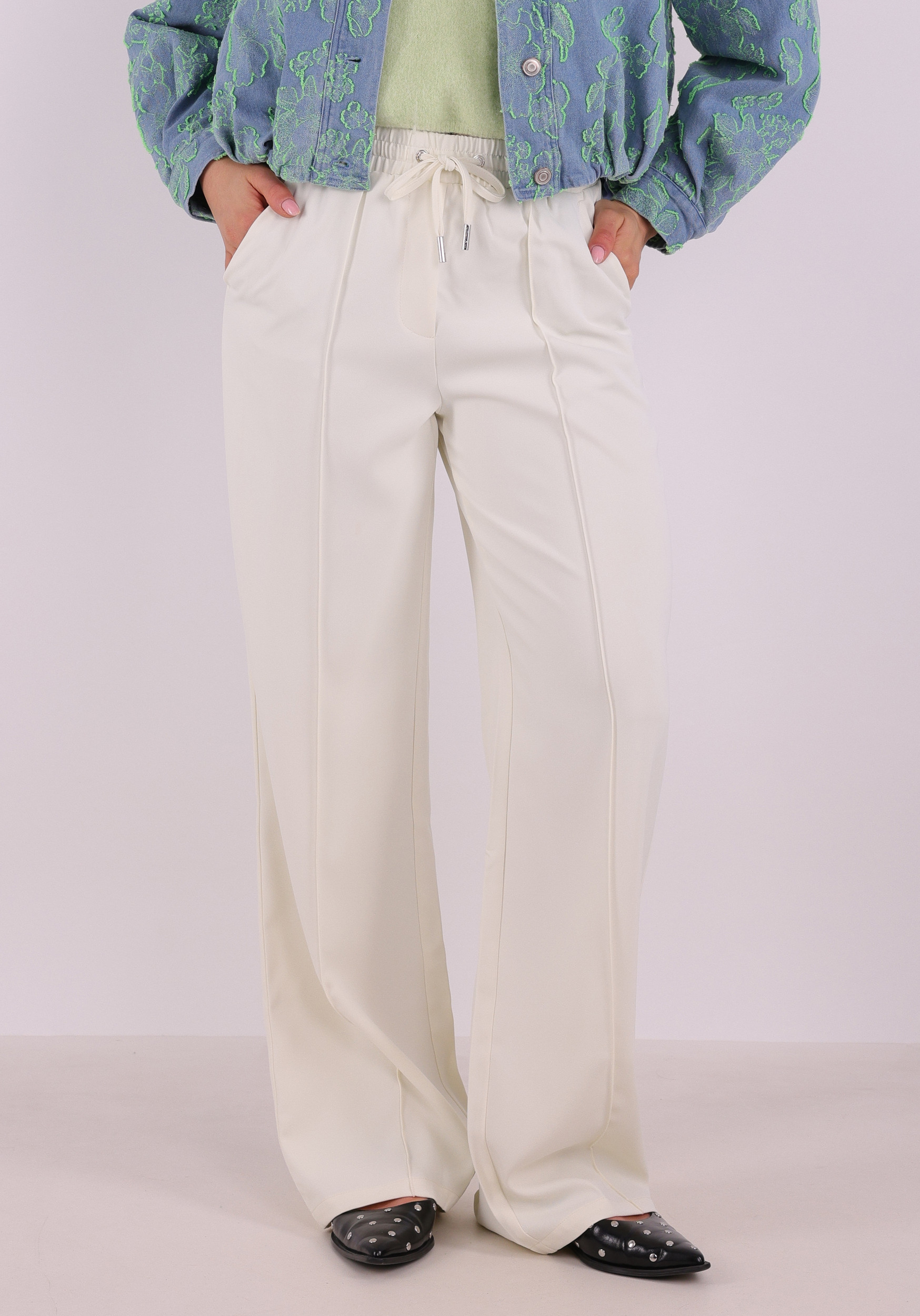 Lofty Manner Broek Serin RA201.1 Ecru