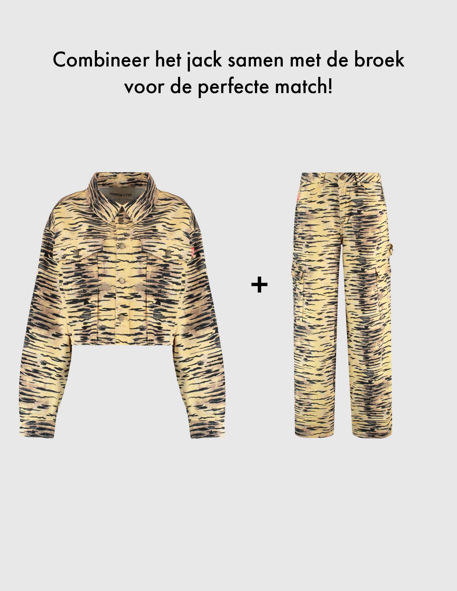 Harper & Yve Jacket Willow SS25D200 Geel