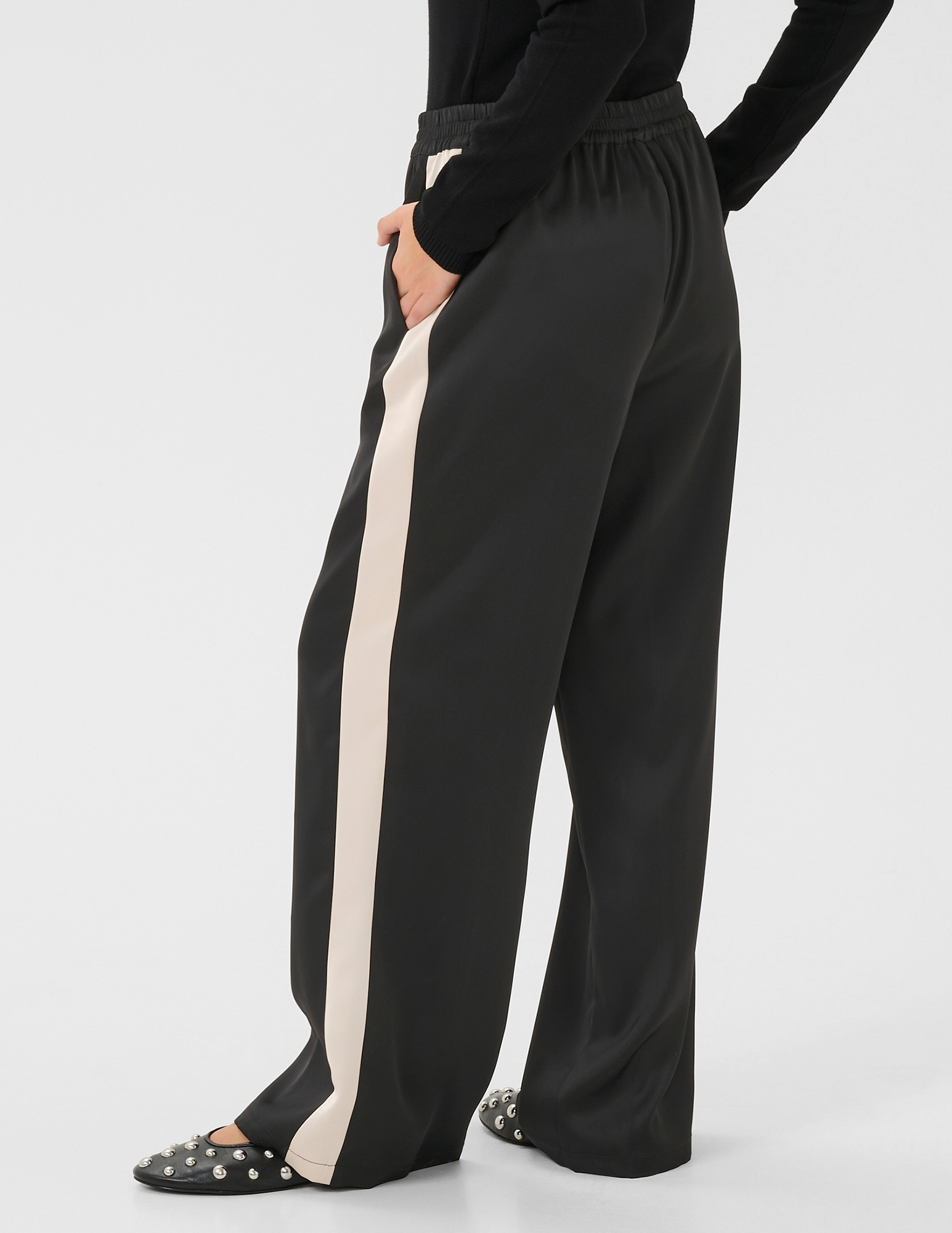 Culture Broek Annabelle 50112488 Zwart