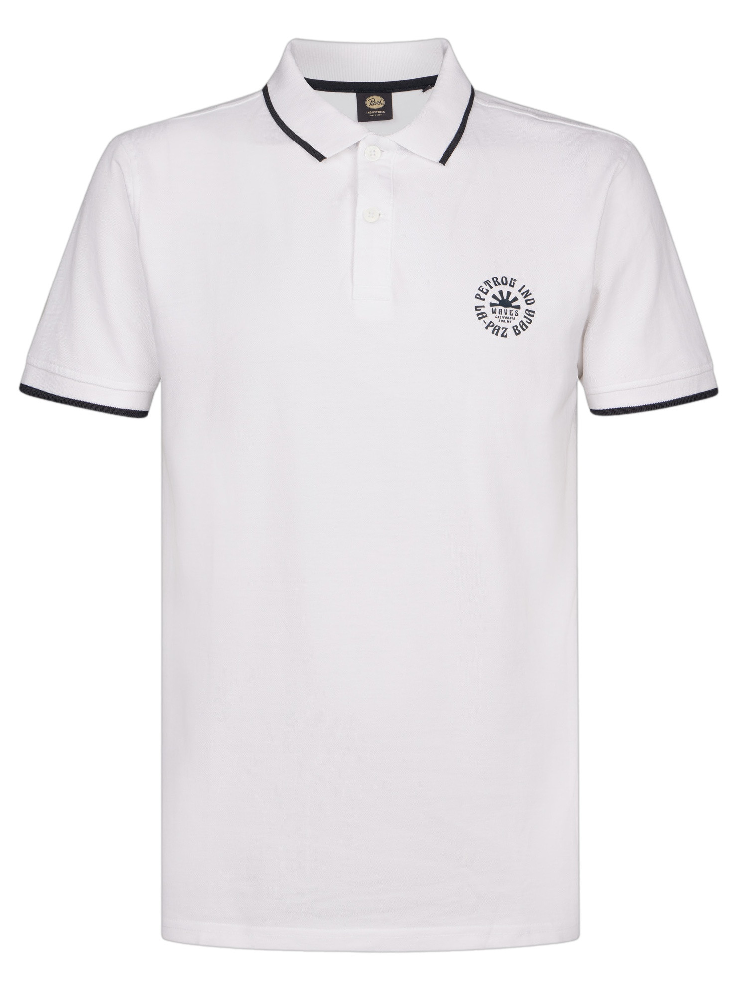 Petrol Polo M-1060-POL137 Wit