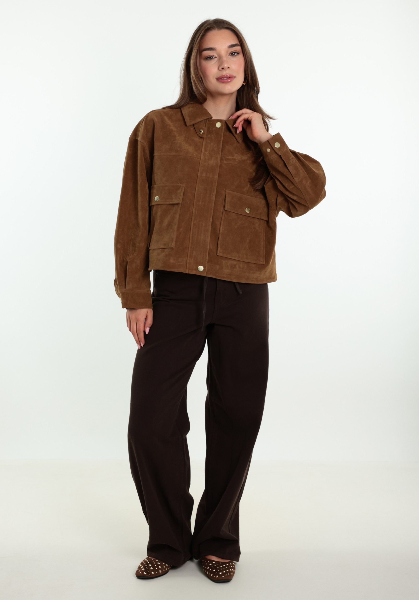 Harper & Yve Jacket Inda AW6N205 Midden bruin