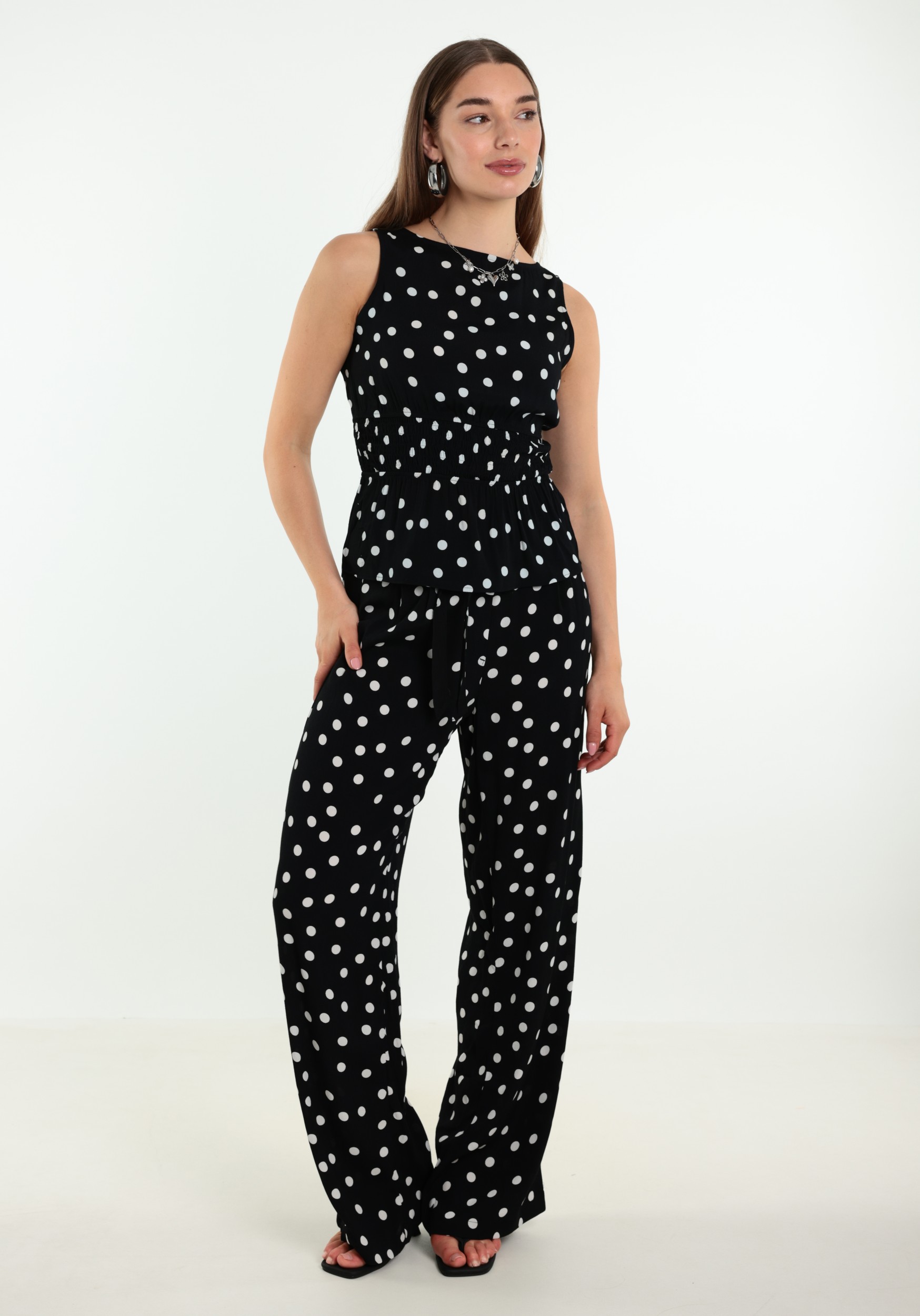 VERO MODA Broek Elisa 10347961 Zwart