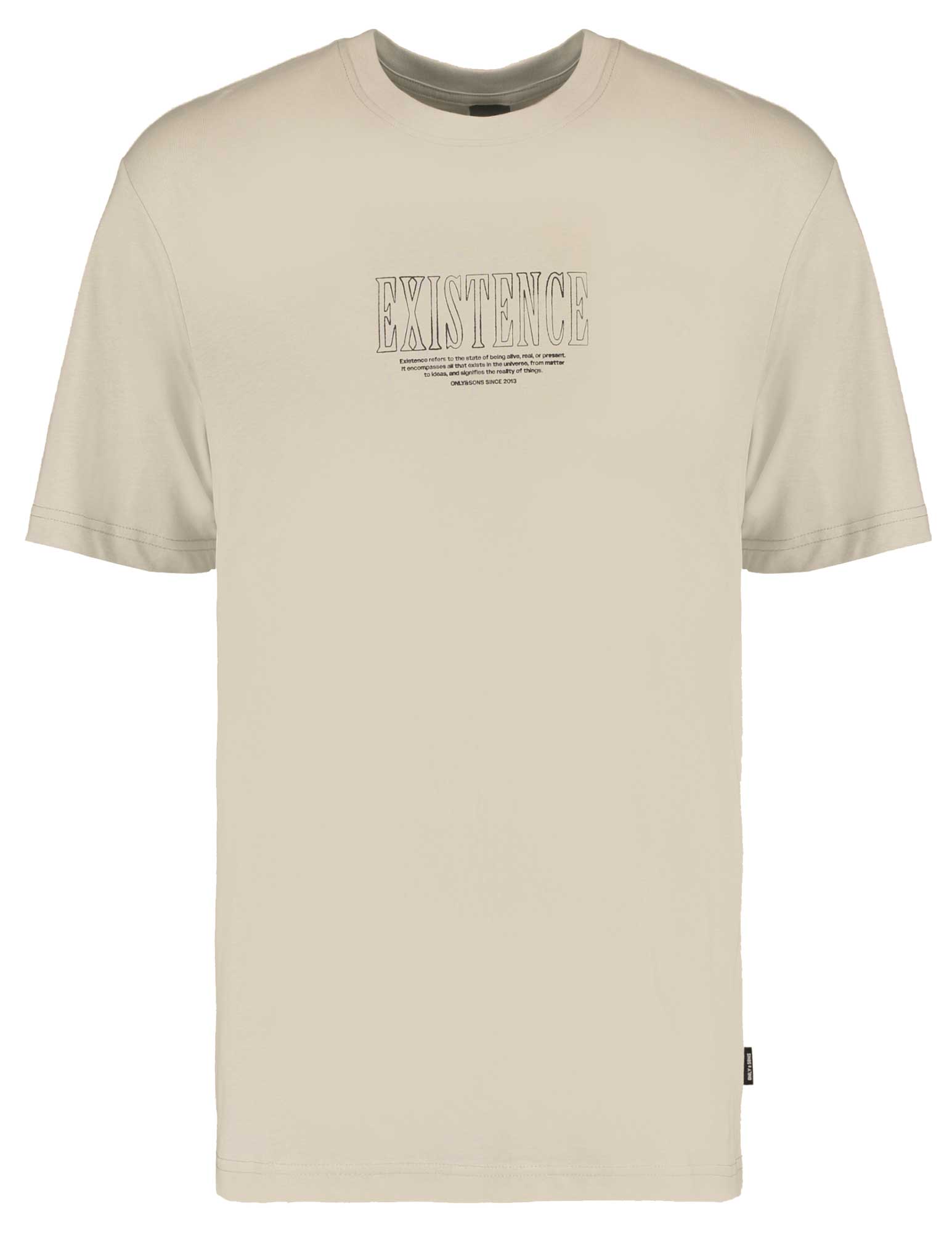 ONLY & SONS T-shirt Keane 22030973 Beige
