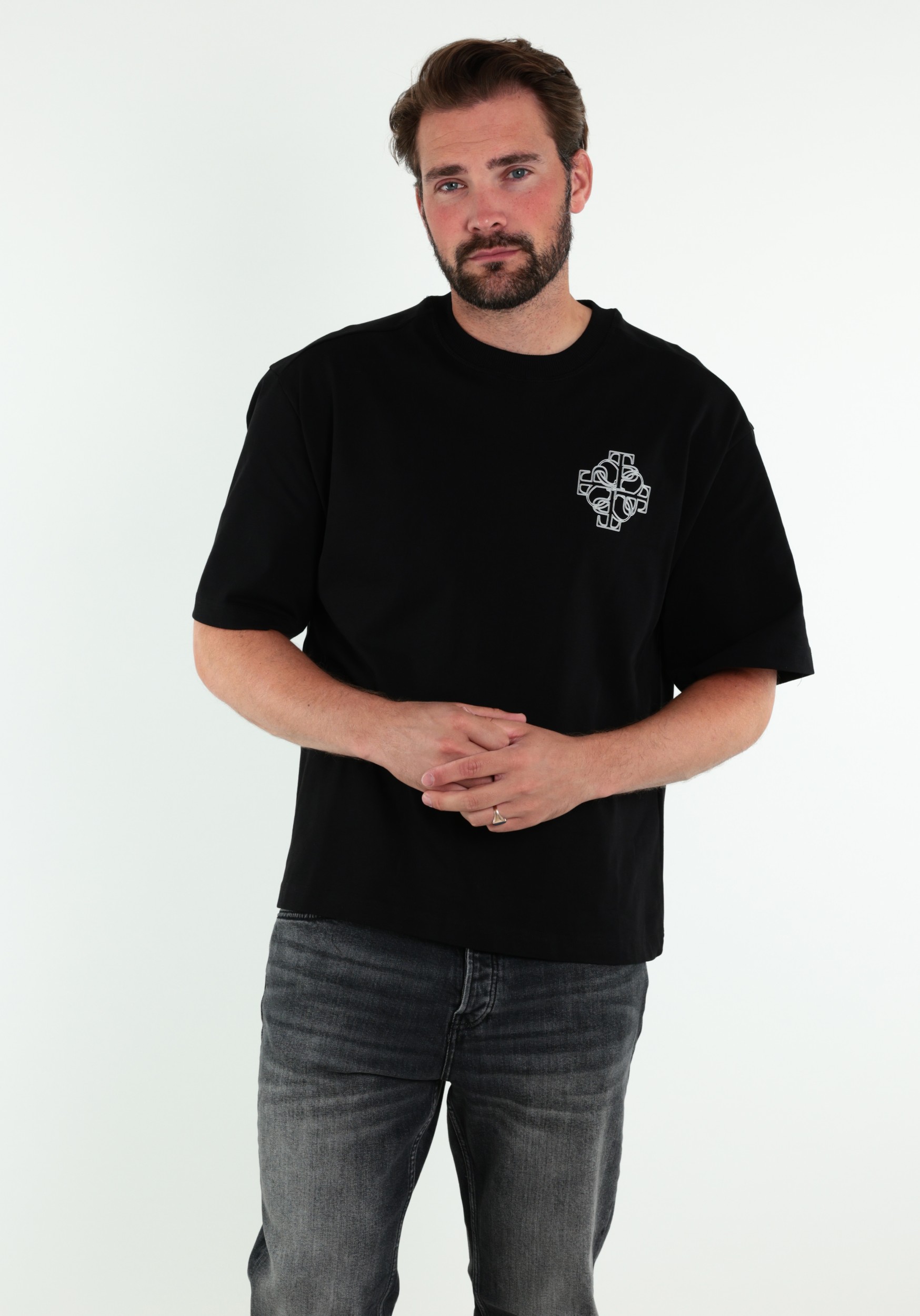 Off The Pitch T-shirt Locket box OTP263016 Zwart