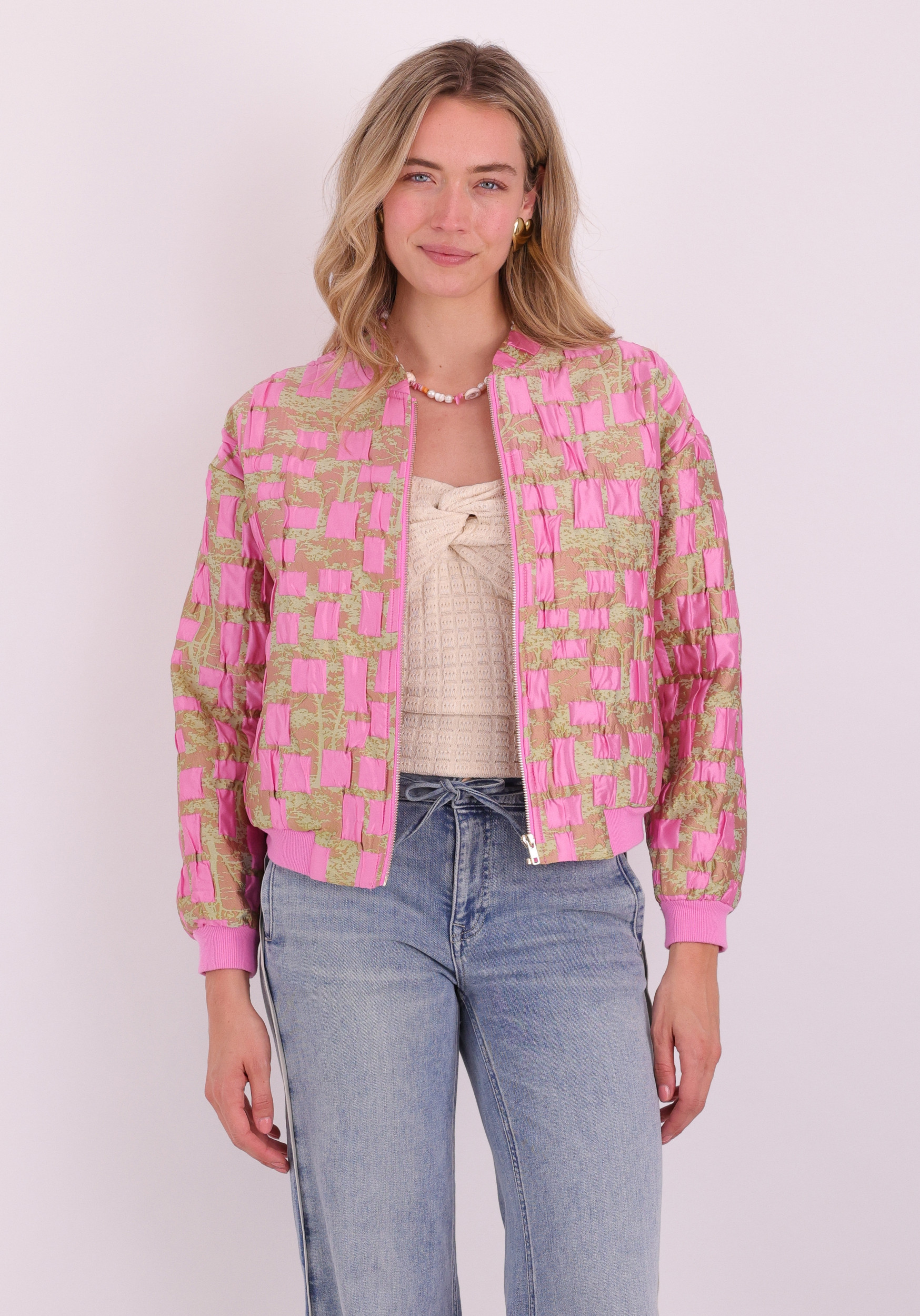 FREE|QUENT Bomberjacket Flowy 208082 Rose