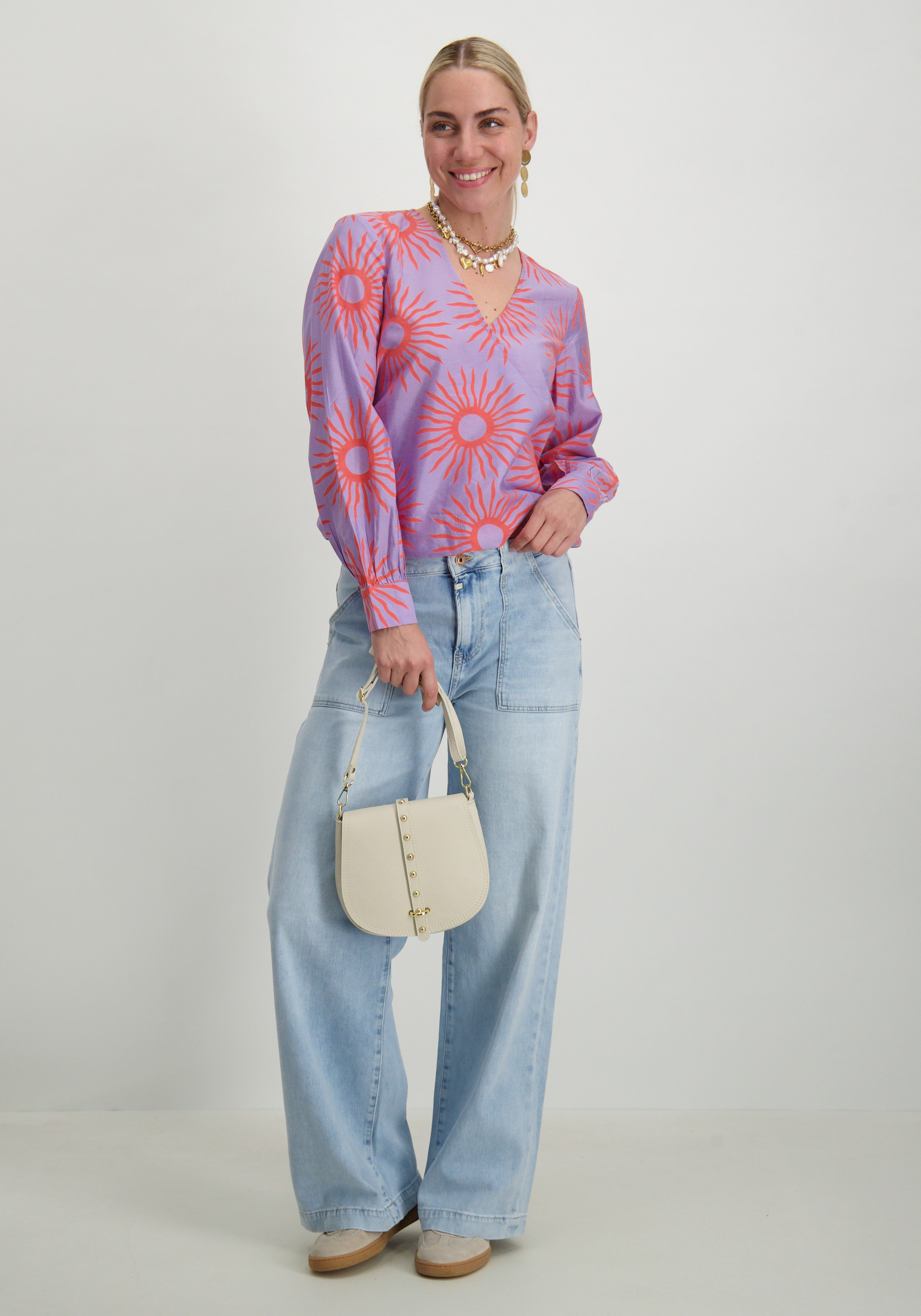 Vila Blouse Boa 14108638 Licht paars