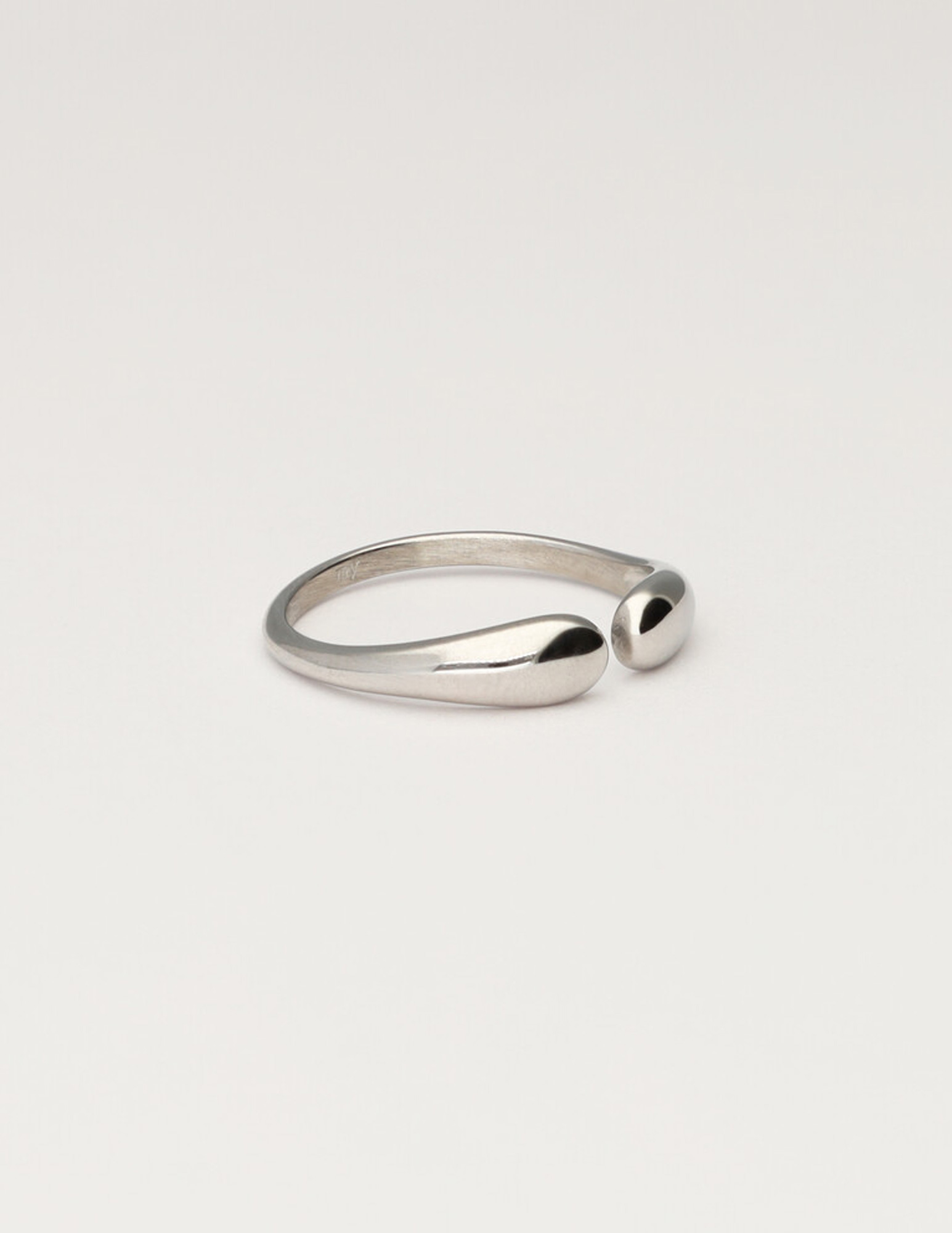 My Jewellery Minimalistische open ring MJ12053 Zilver