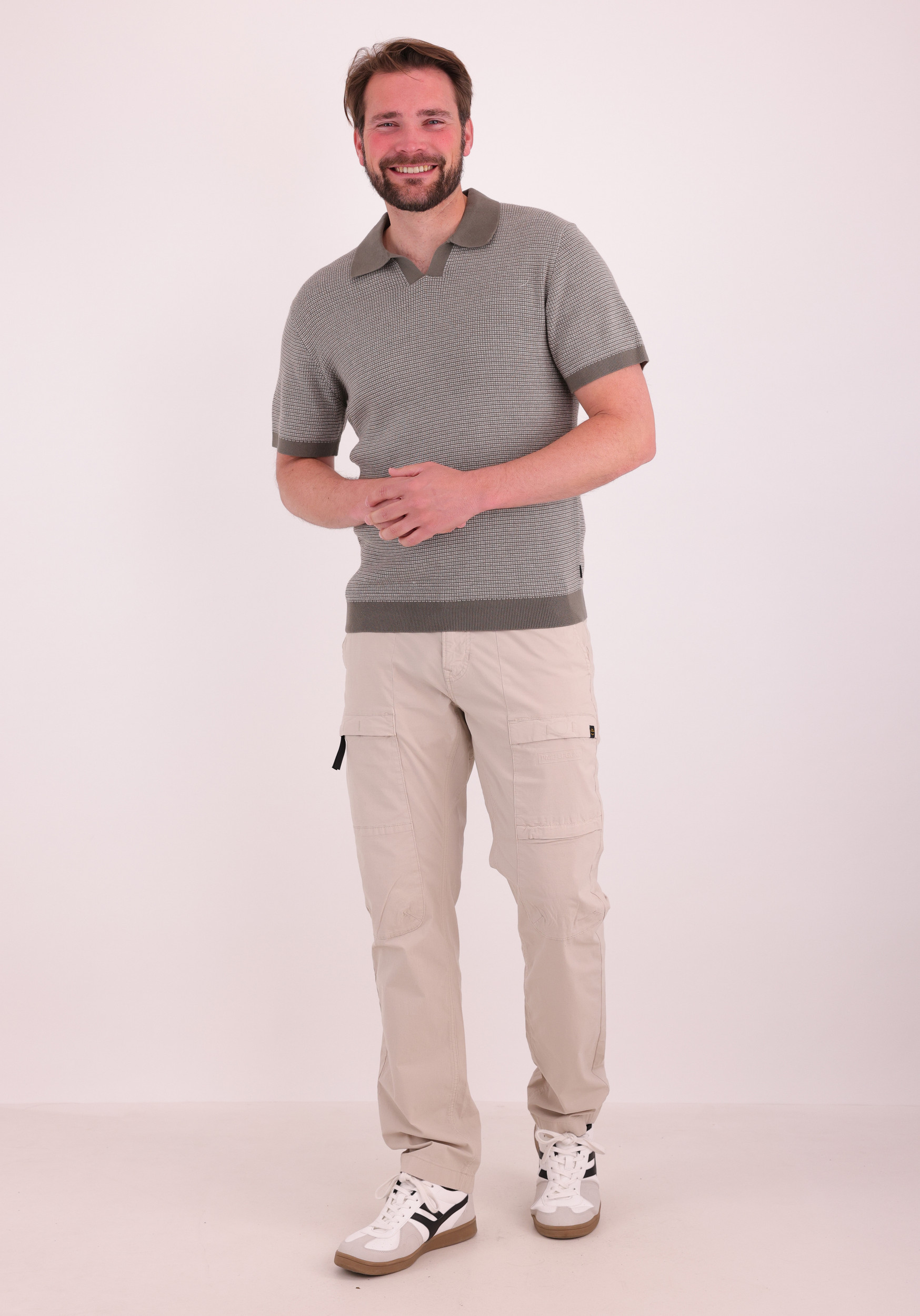 JACK & JONES Polo Hudson 12297988 Midden groen