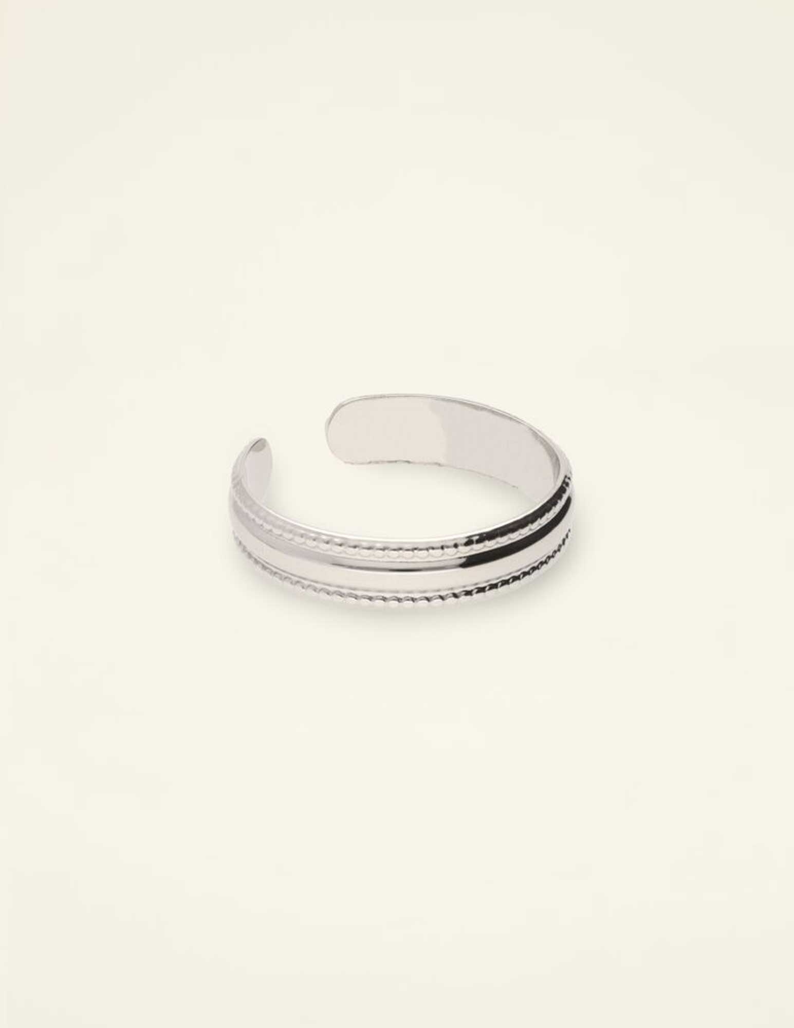 My Jewellery Ring met drie rijen MJ09055 Zilver