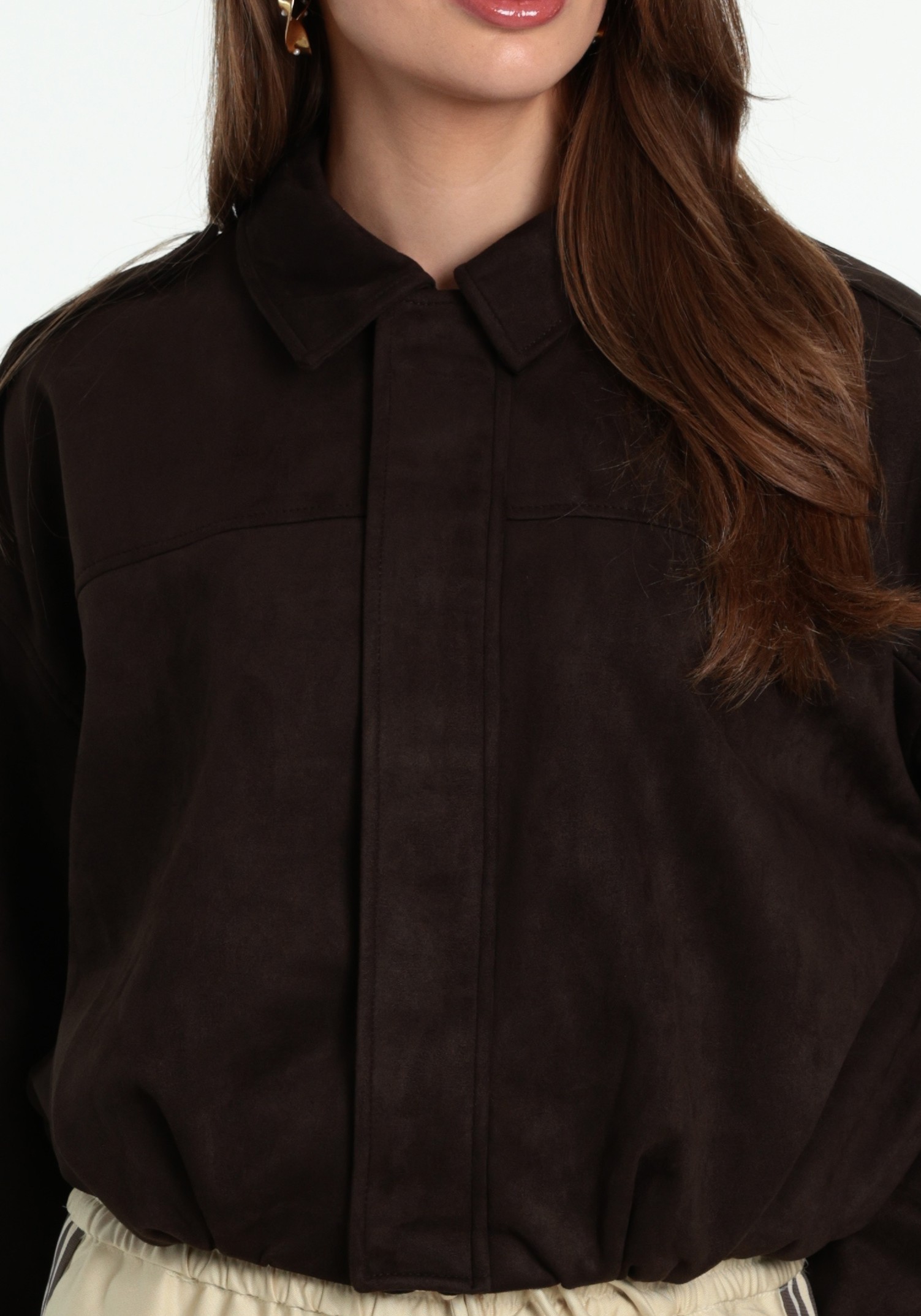 ONLY Jacket Moon-stina 15381024 Bruin