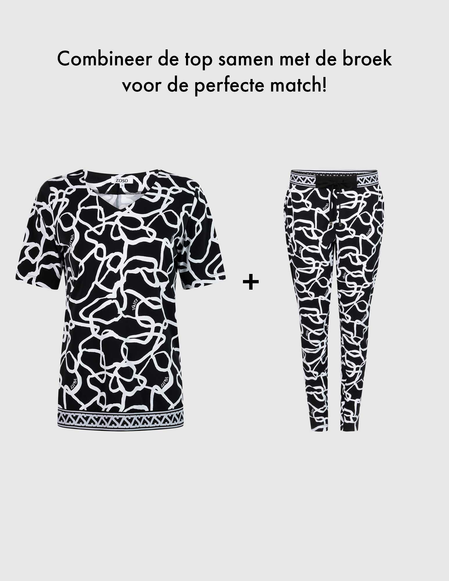 Zoso T-shirt Travel 242Phoenix Zwart