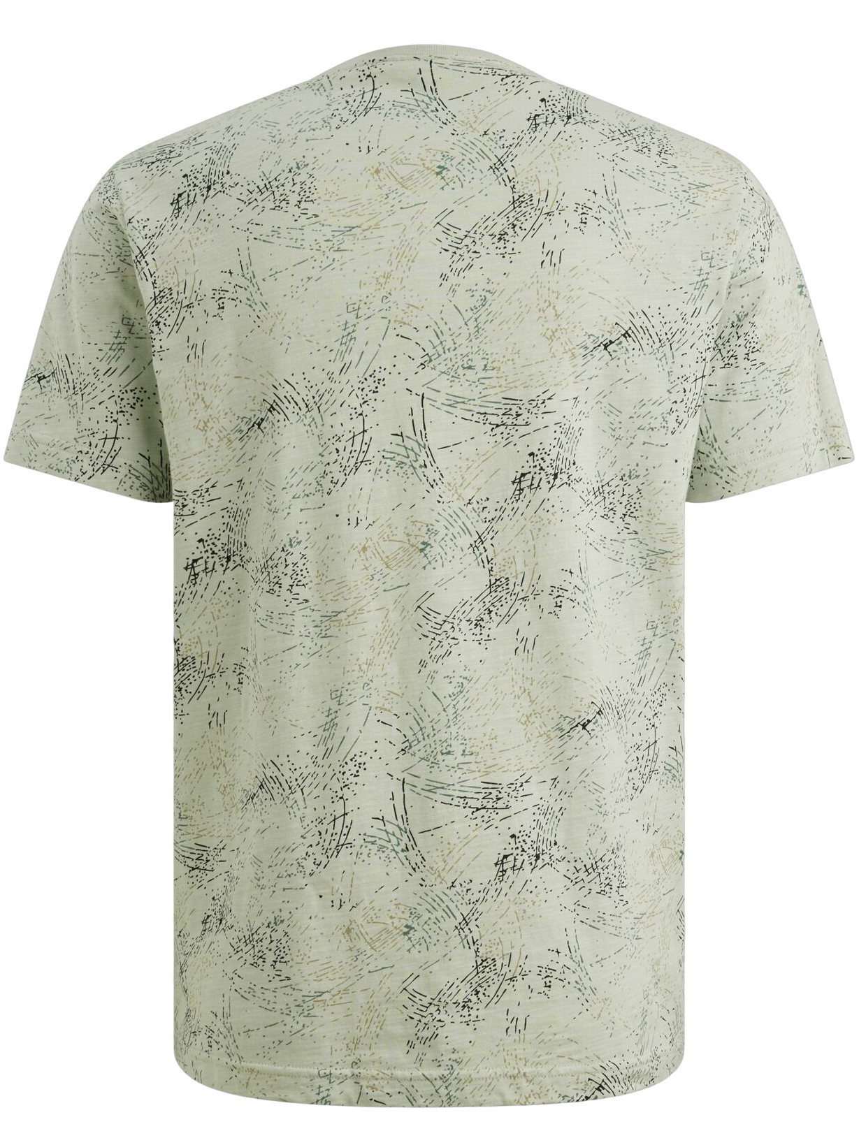 PME Legend T-shirt print  PTSS2604588 Midden groen