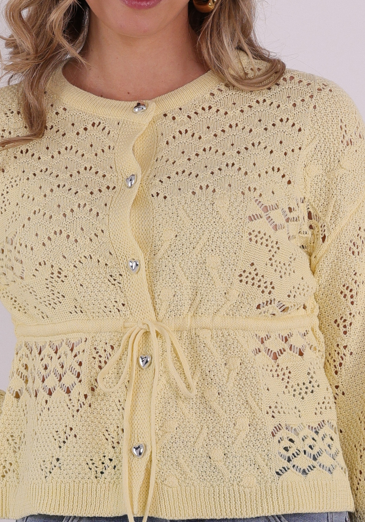 Only Vest Elke 15363046 Geel