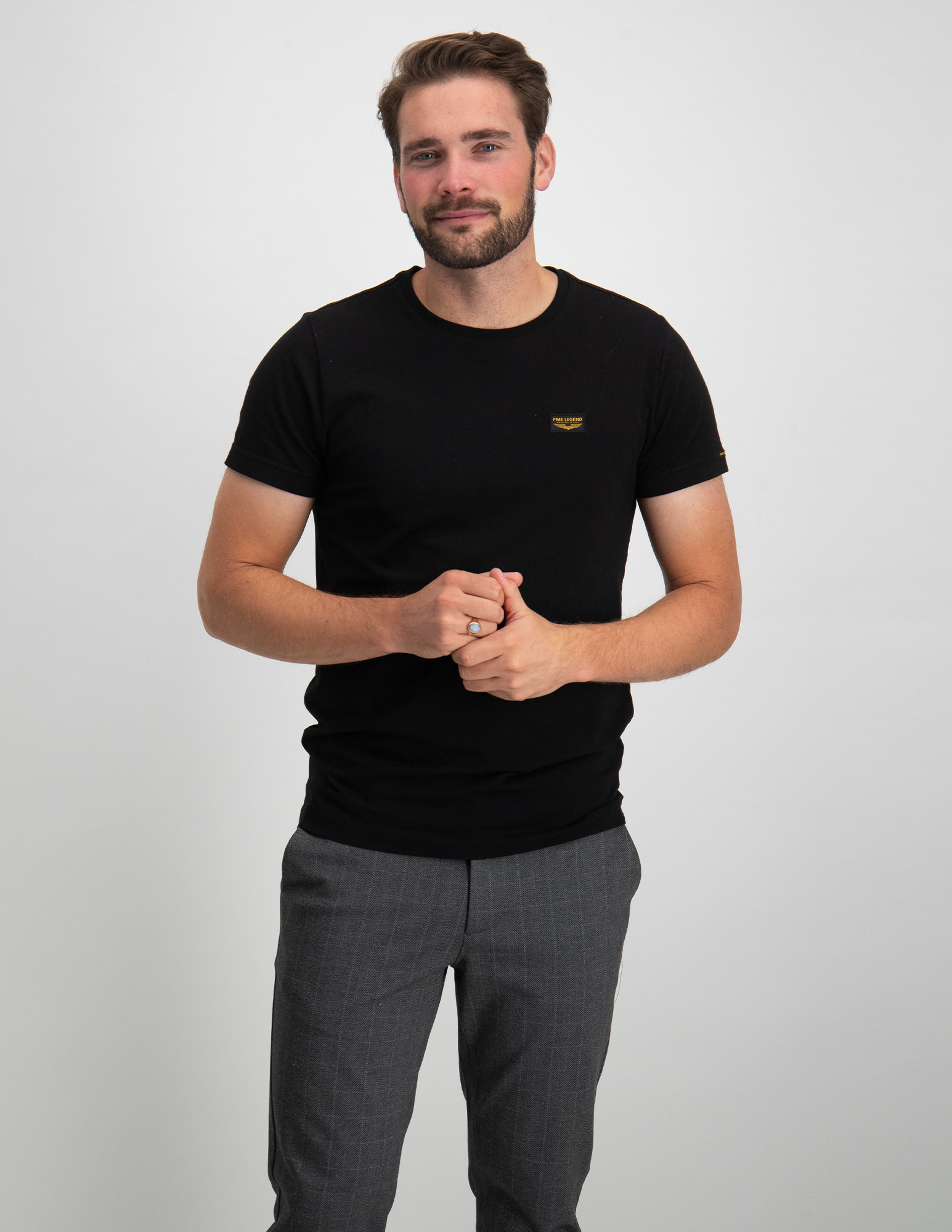 PME Legend T-shirt Guyver PTSS0000555 Zwart