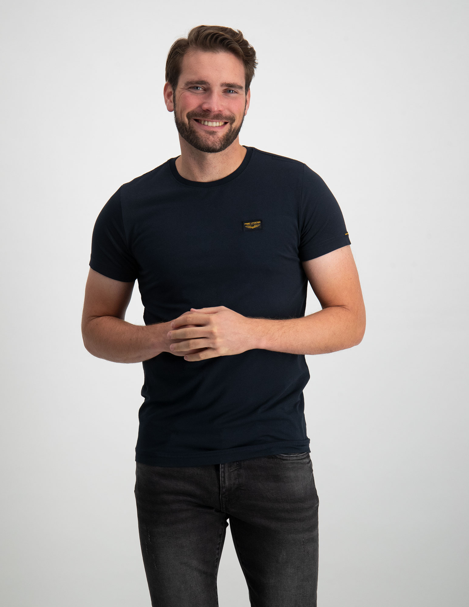 PME Legend T-shirt Guyver PTSS0000555 Blauw