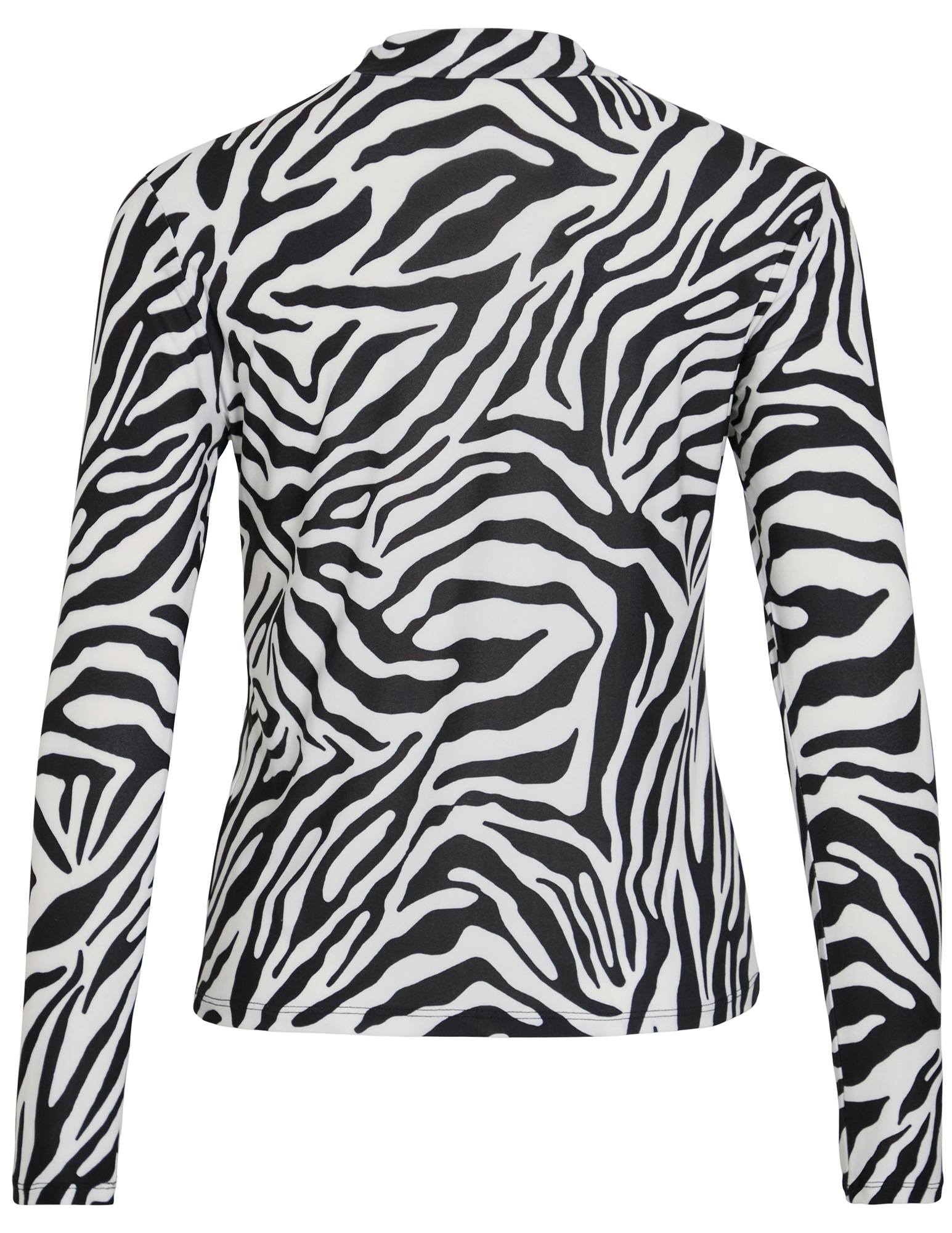 Vila Shirt Leoa 14066134 Zwart/Wit