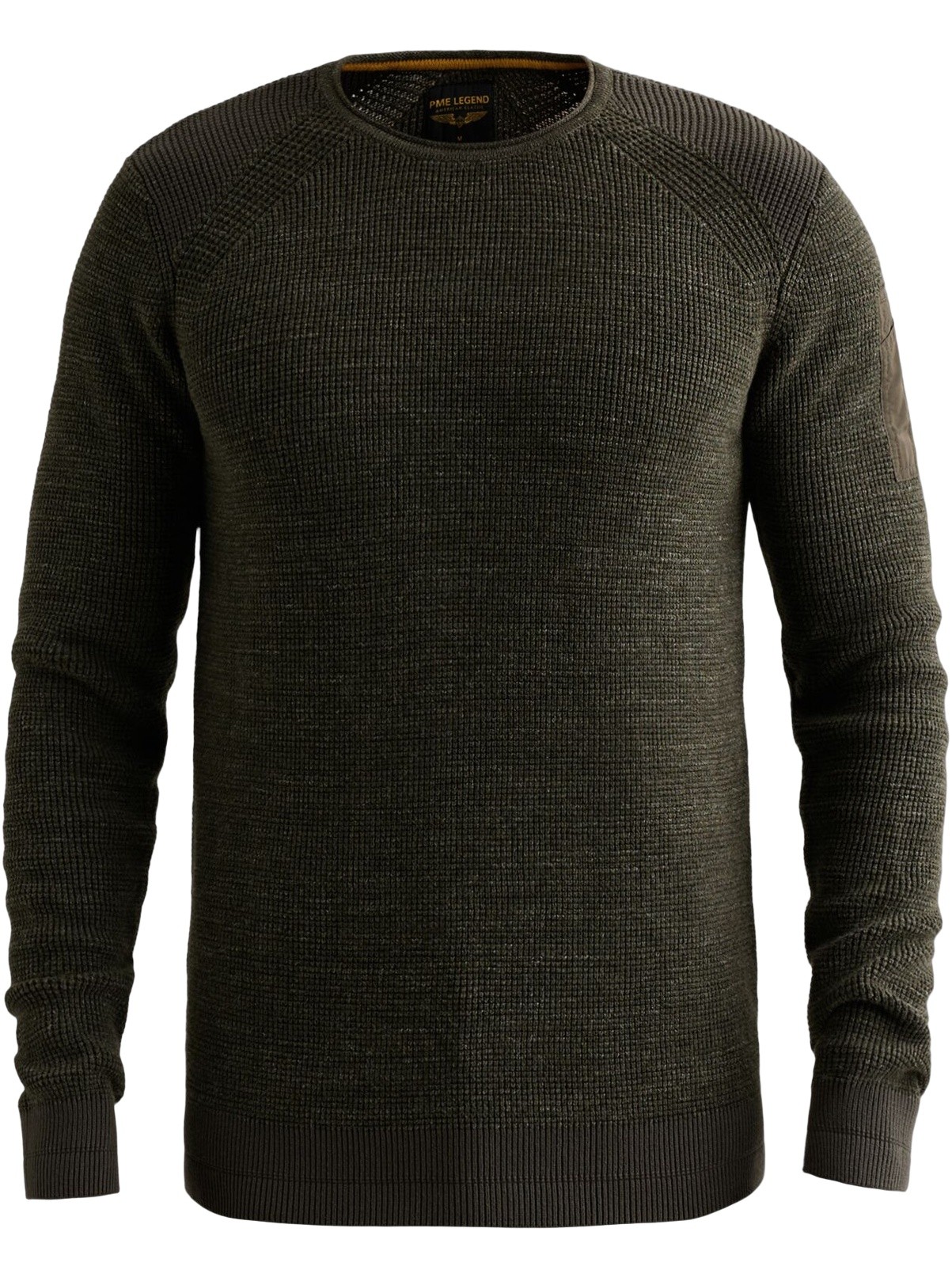 PME Legend Trui PKW2609301 Donker groen