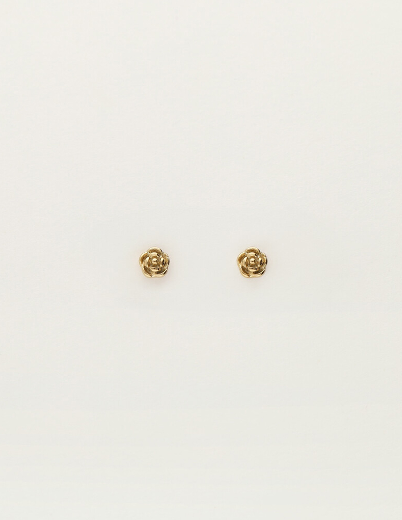 My Jewellery Studs met platte roos MJ12092 Goud